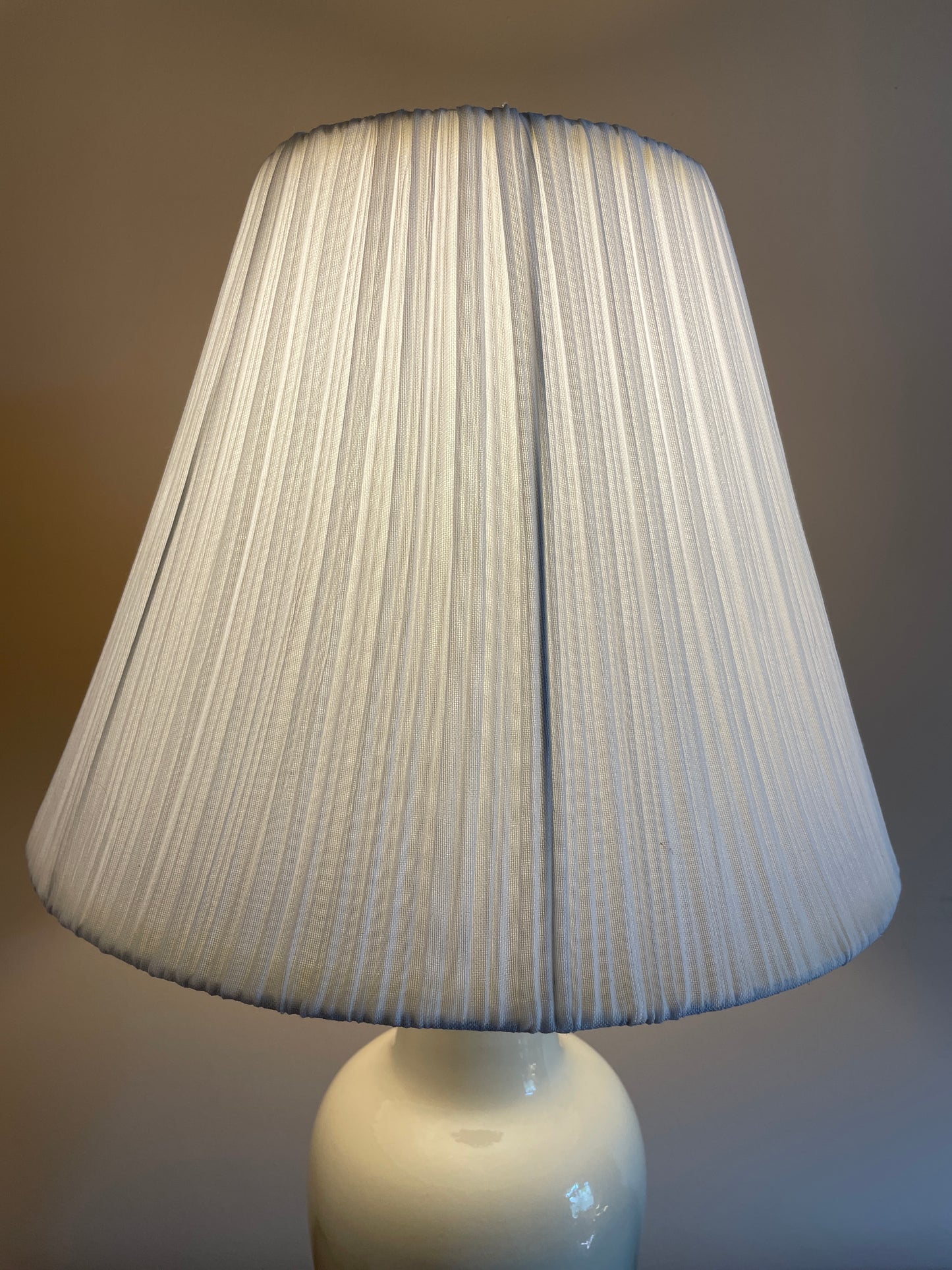 Ceramic & Brass Lamp