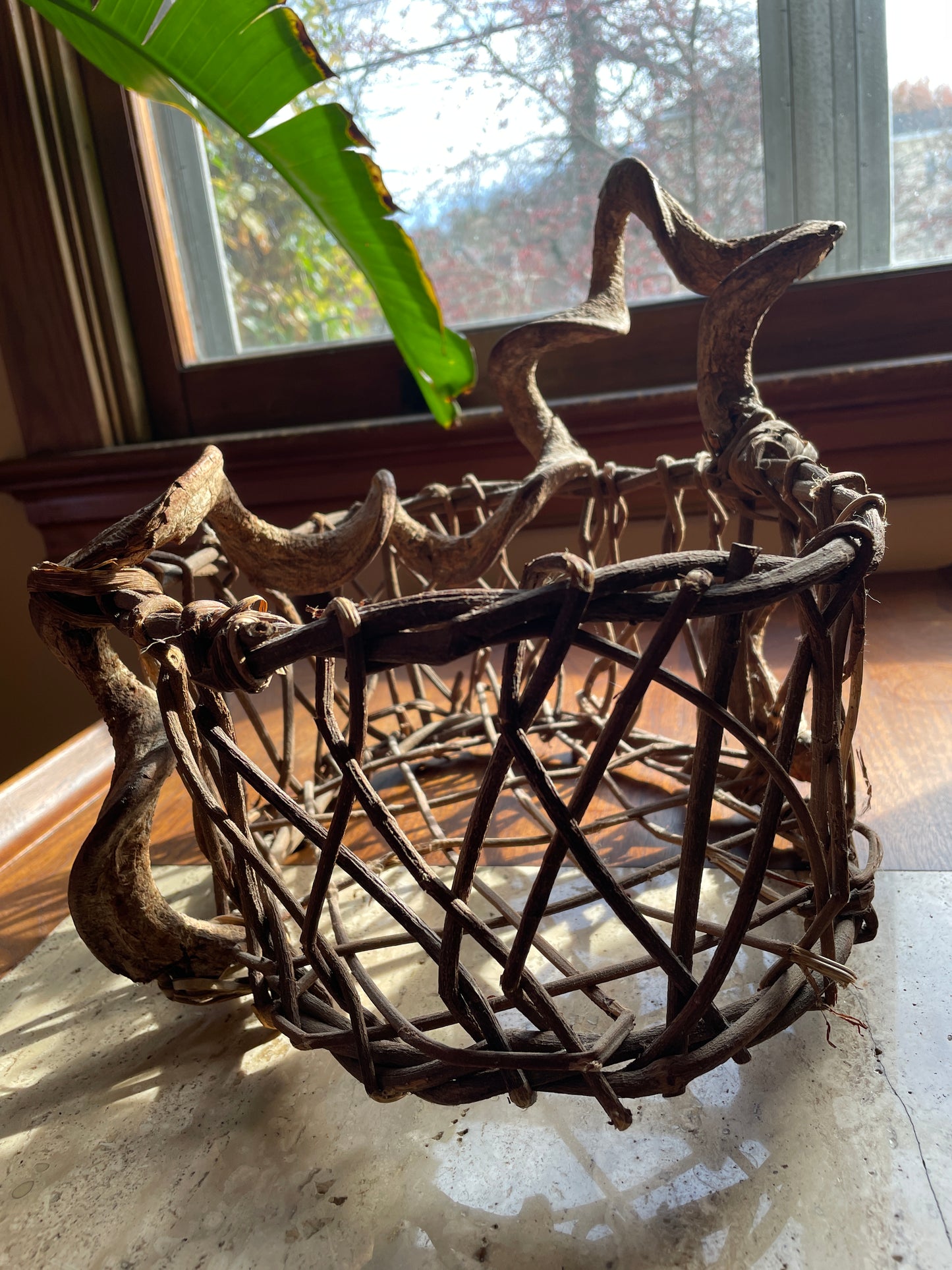Vine Basket with Handle