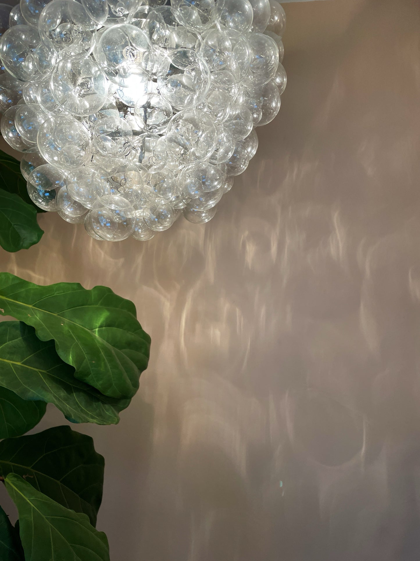 Glass Bubble Chandelier
