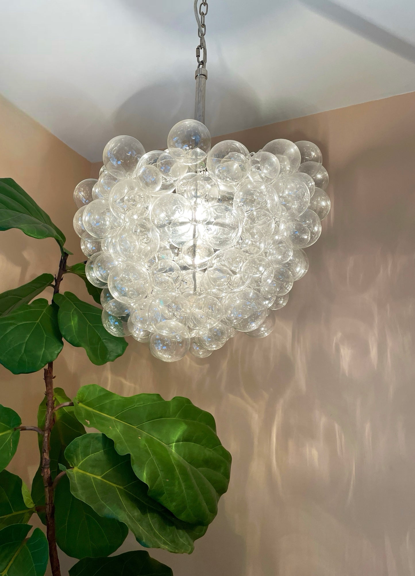 Glass Bubble Chandelier