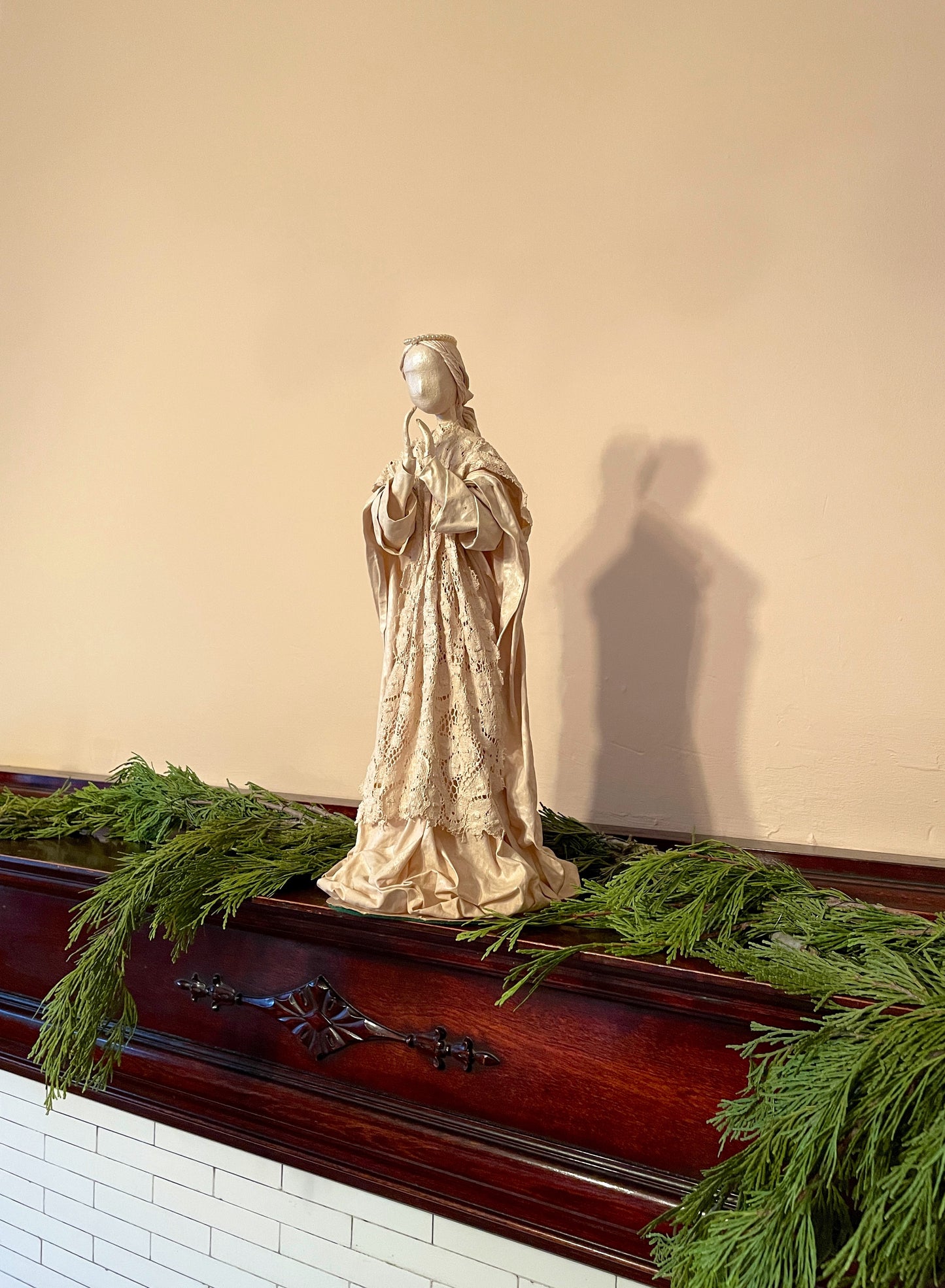 60's Virgin Mary Figurine