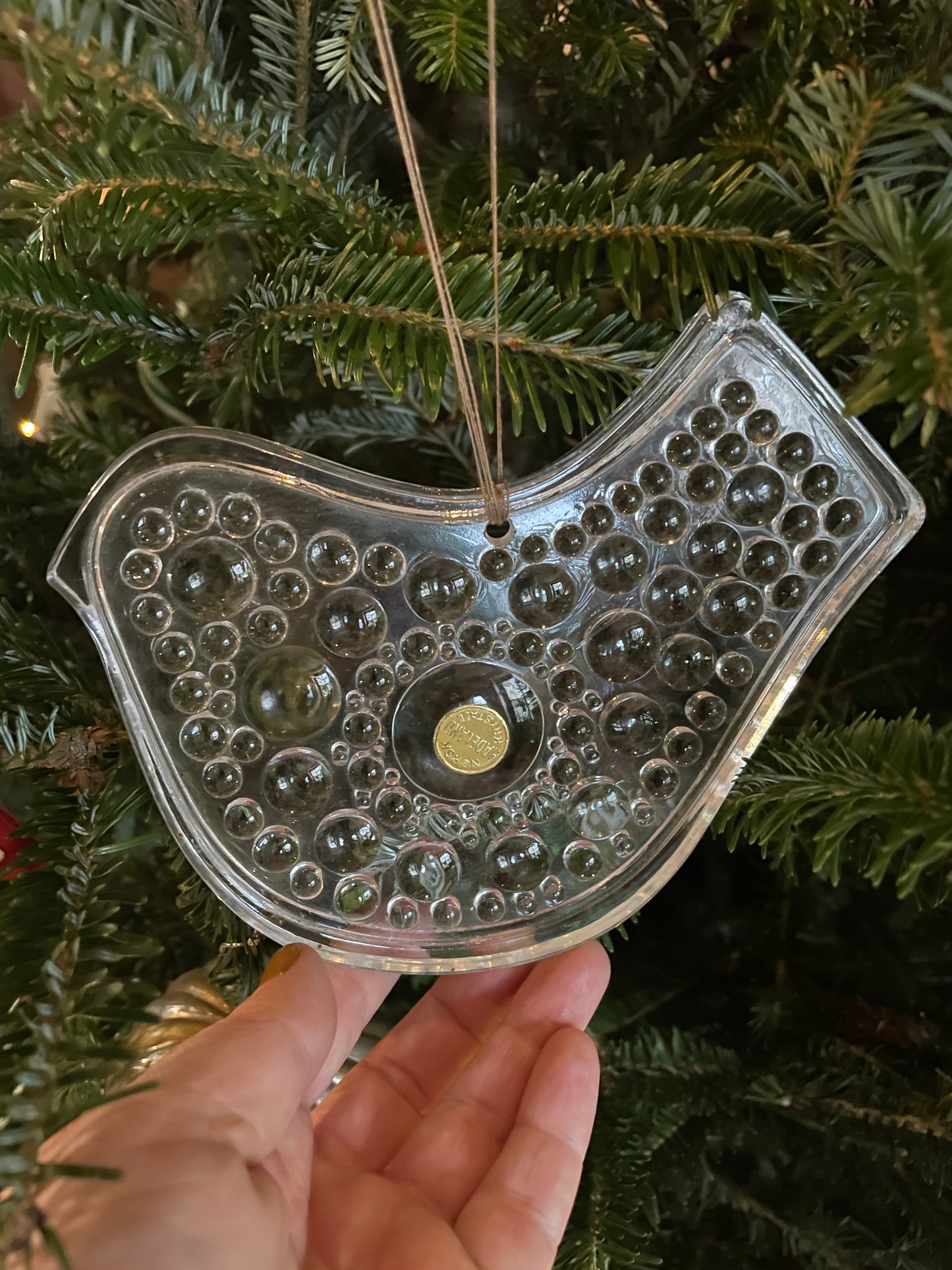 Hadeland Norsk Krystal Bird Ornaments