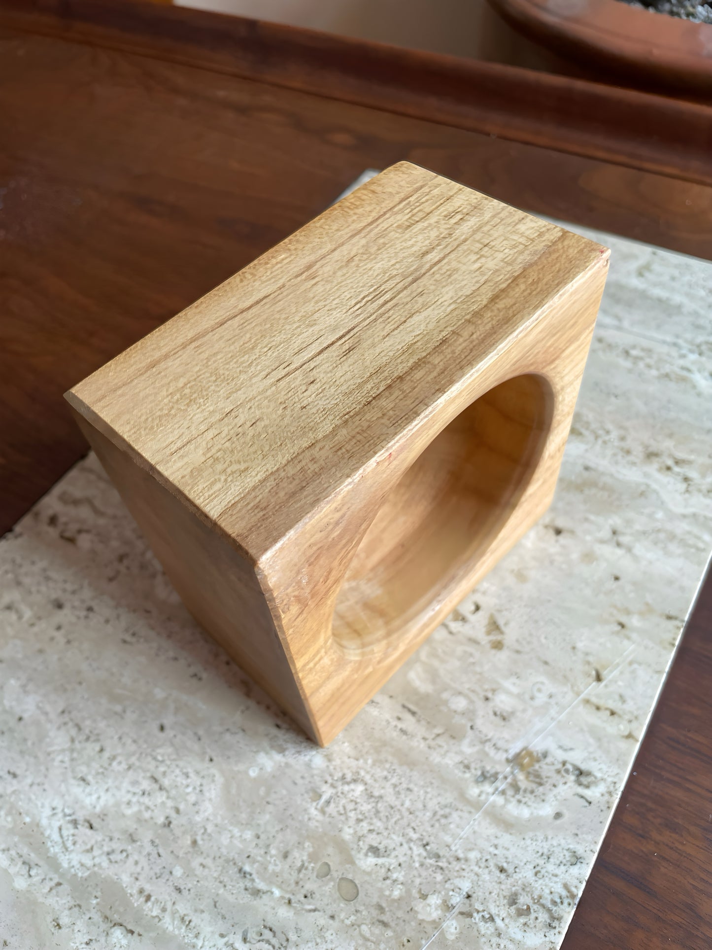 Turned Wood Bowl