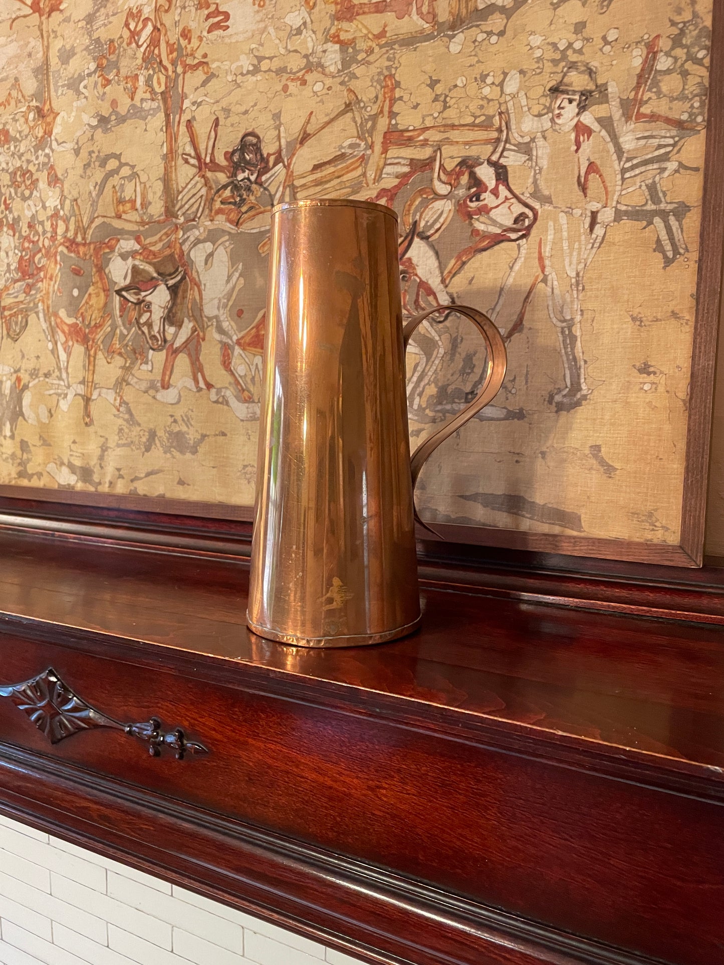 70's Copper Pitcher