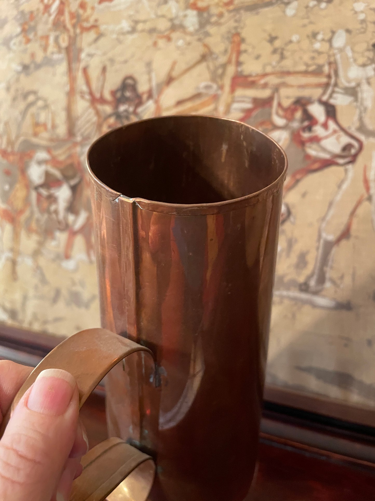 70's Copper Pitcher