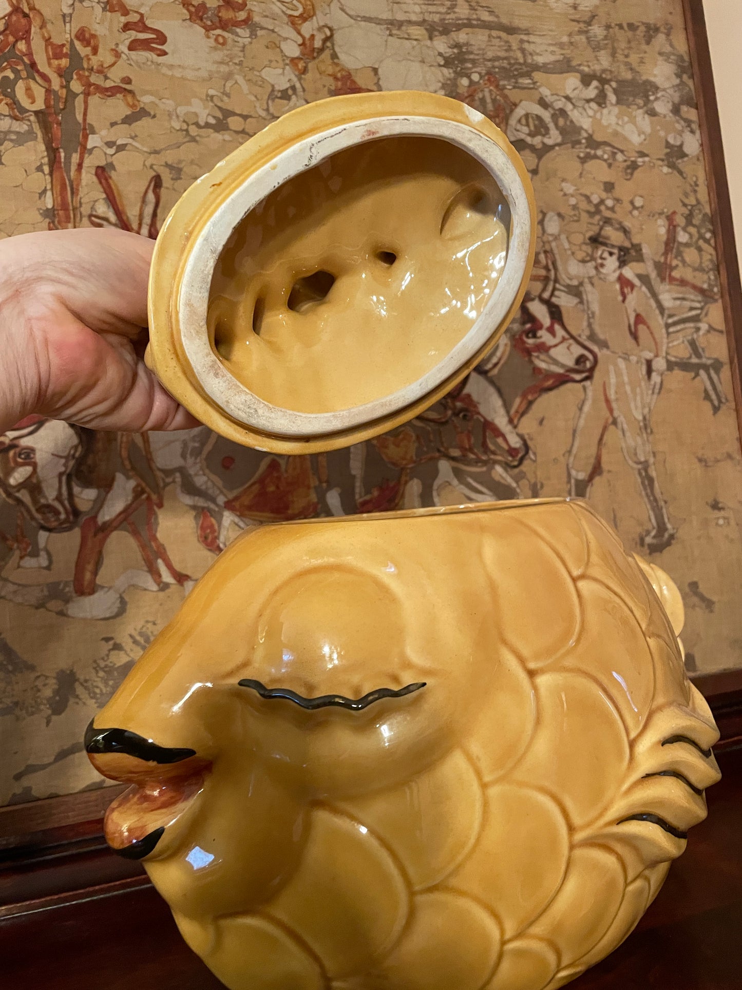 Fish Cookie Jar/Canister