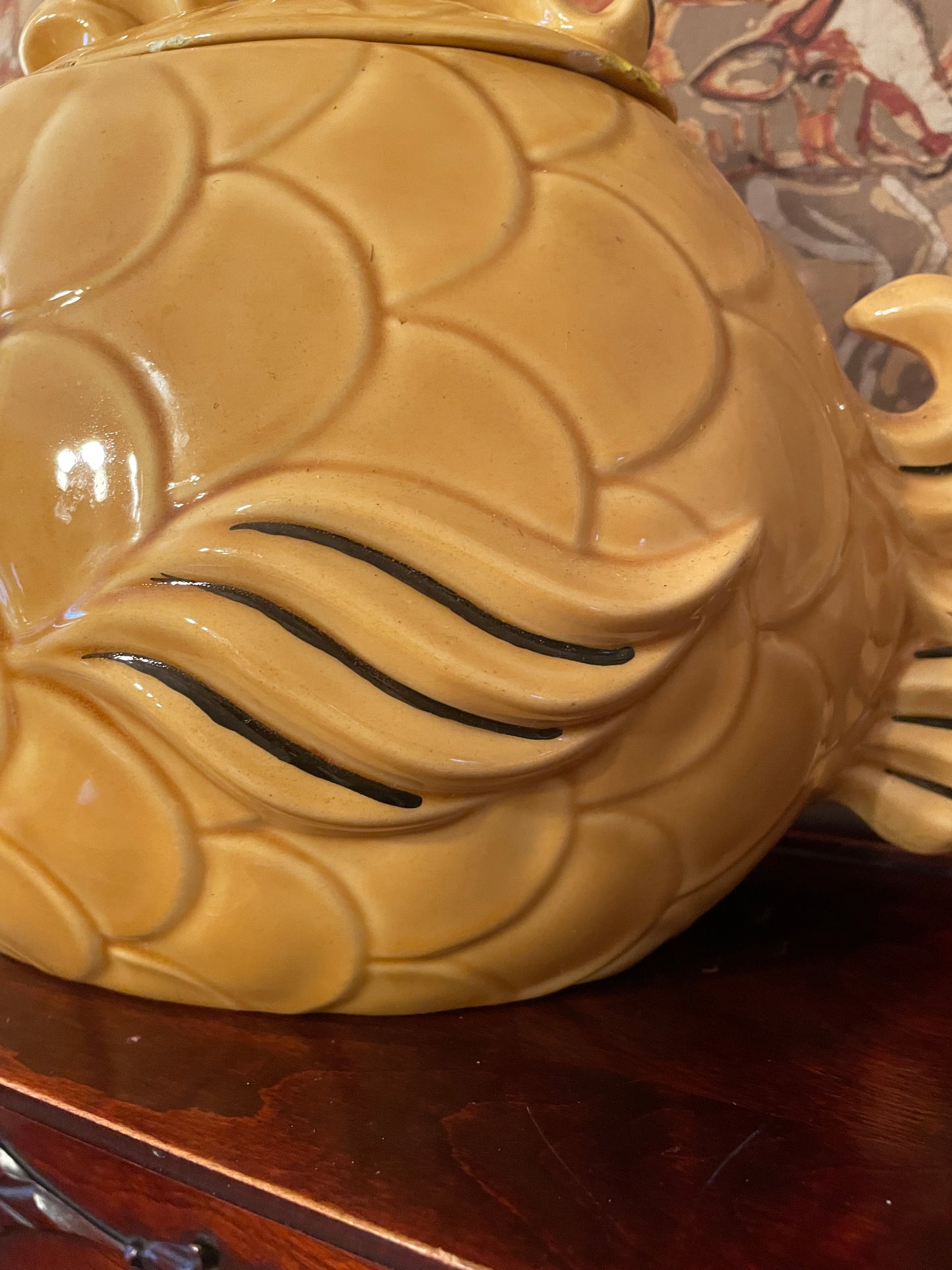 Fish Cookie Jar/Canister