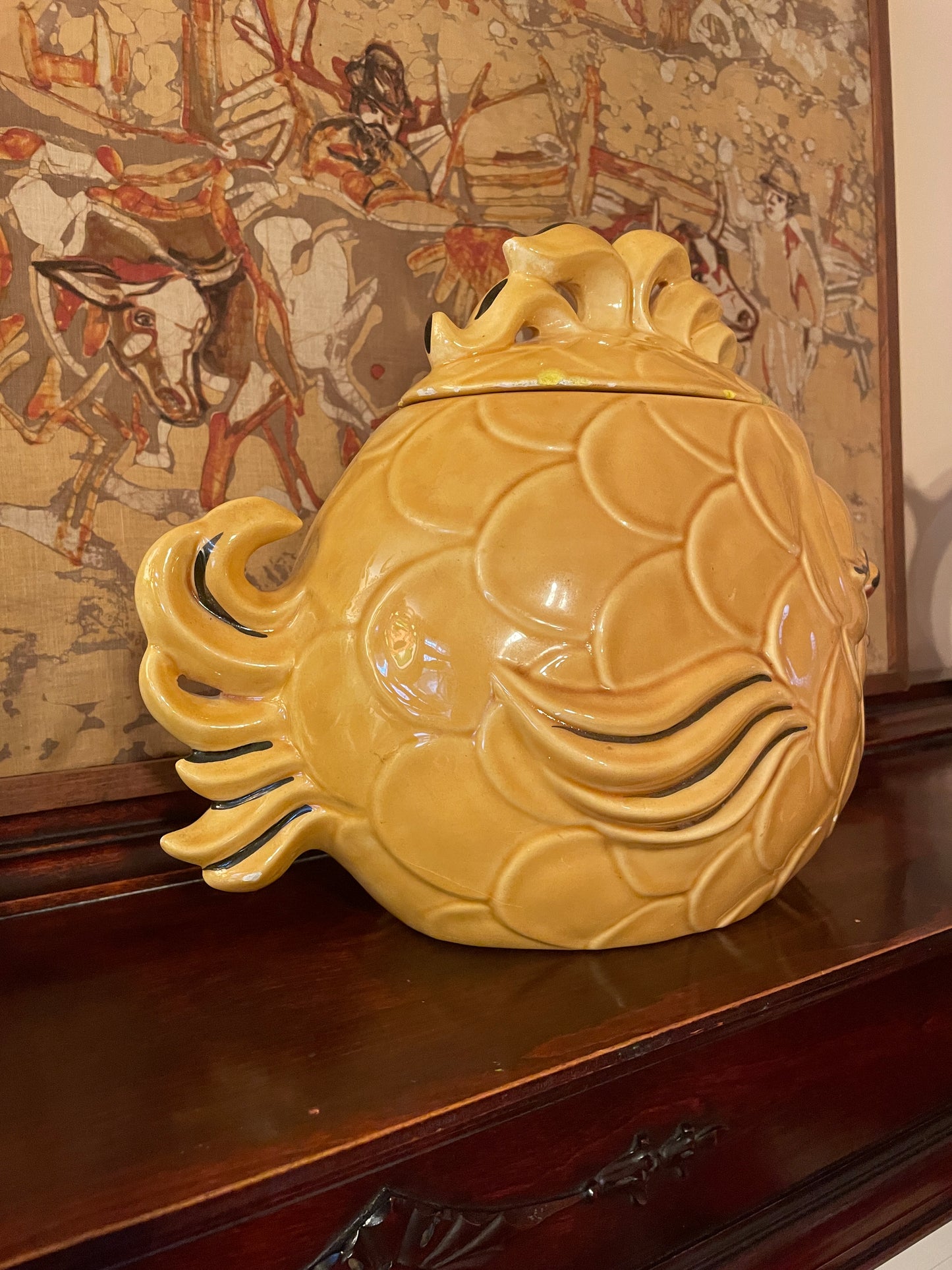 Fish Cookie Jar/Canister