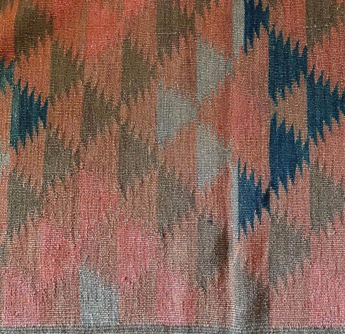 Pinks, Beiges & Blues Turkish Kilim