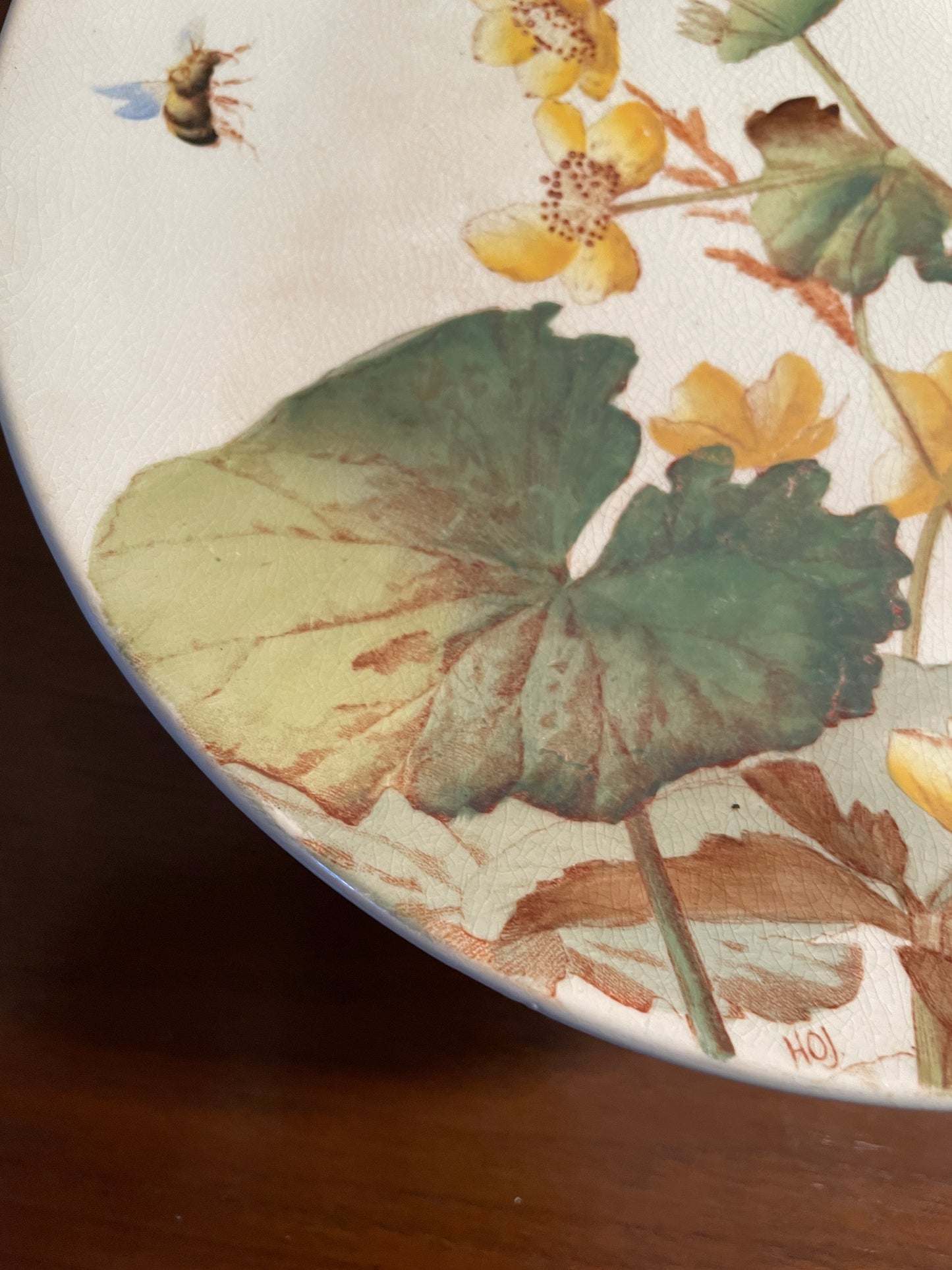 Victorian Familiar Flowers Cake Stand