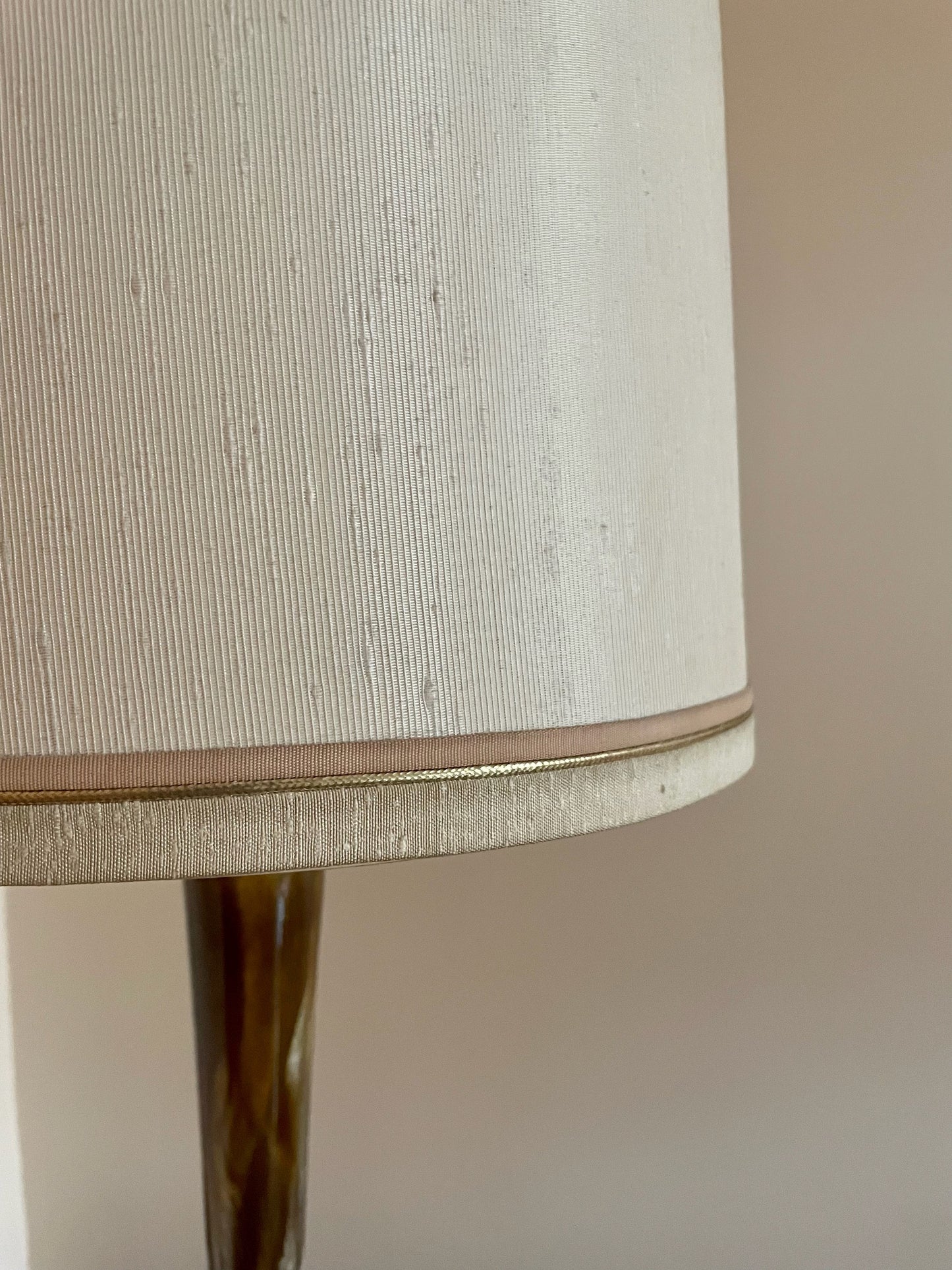 Midcentury Drip Glaze Lamp