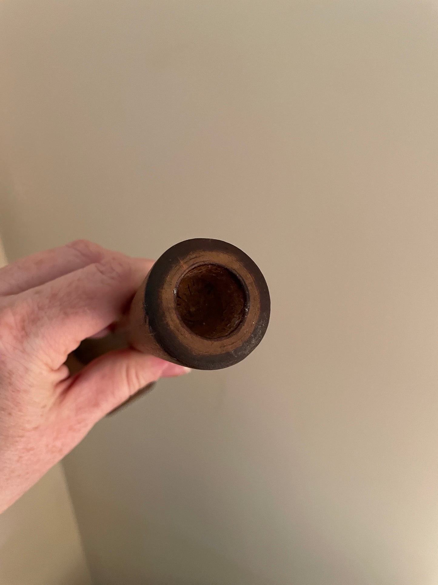 Wooden Candleholders with Octagon Base