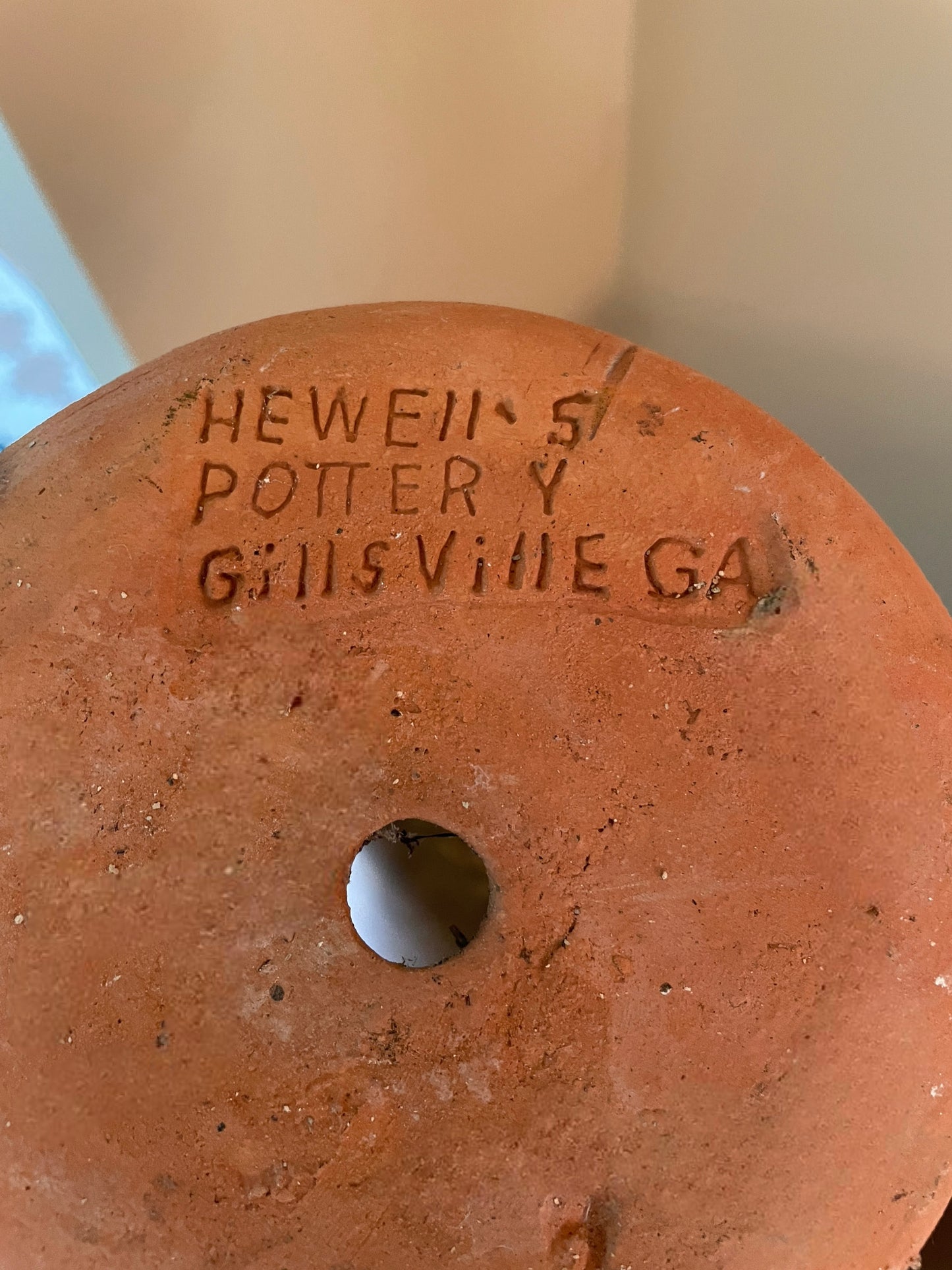 Ruffle Edge Terra Cotta Pot