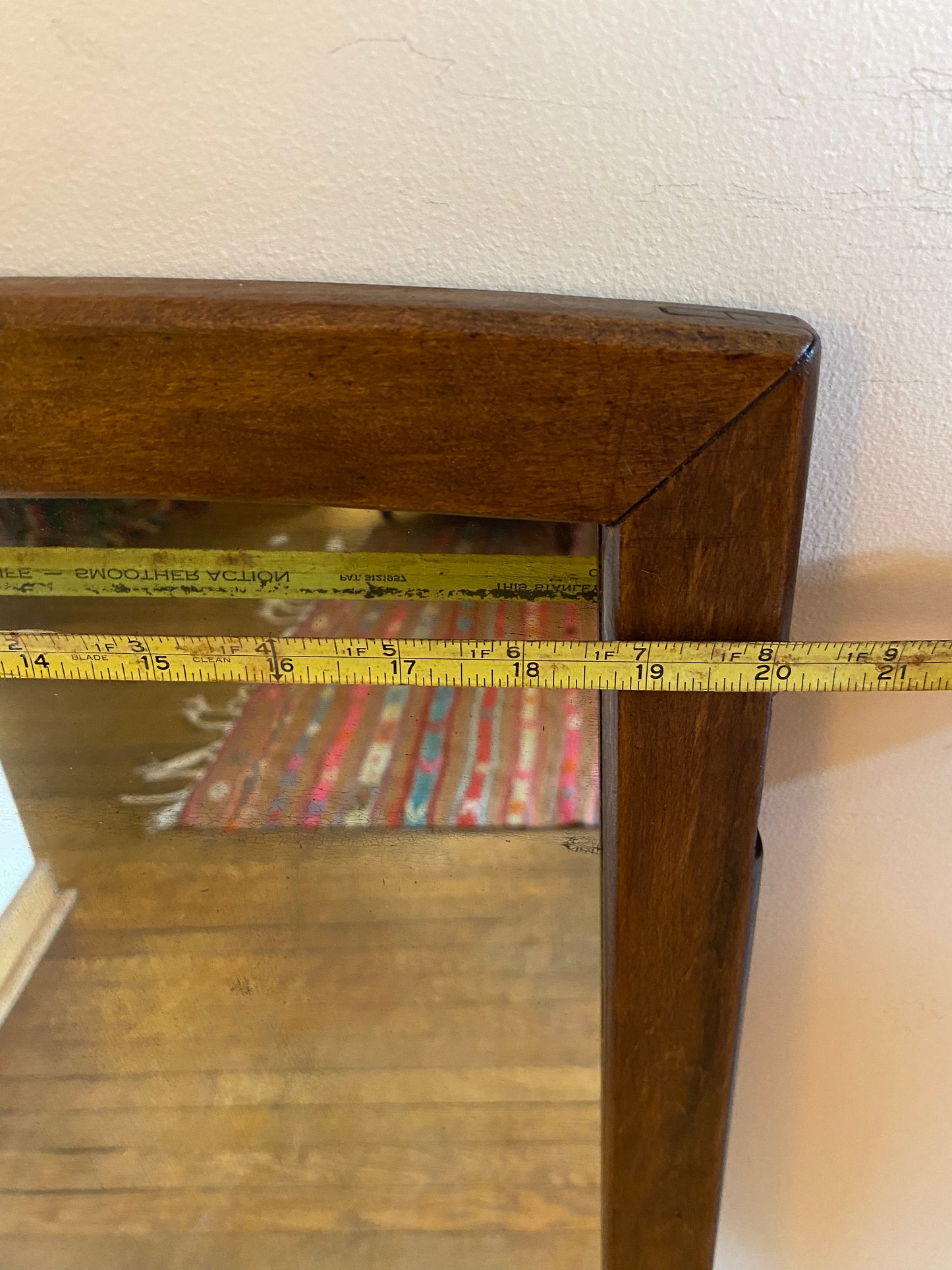 Solid Wood Framed Mirror