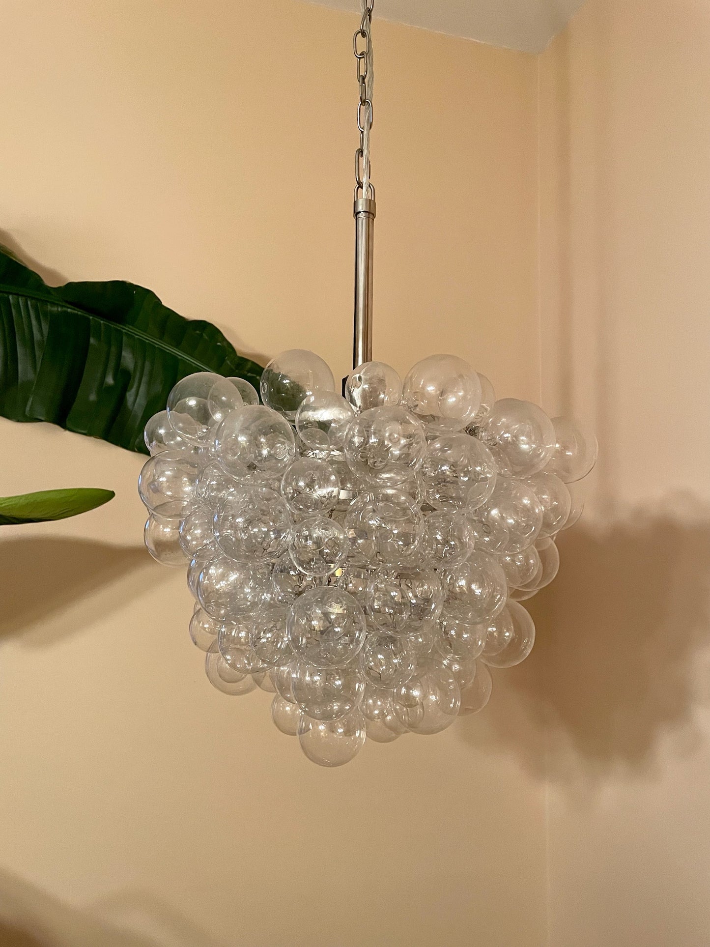 Glass Bubble Chandelier