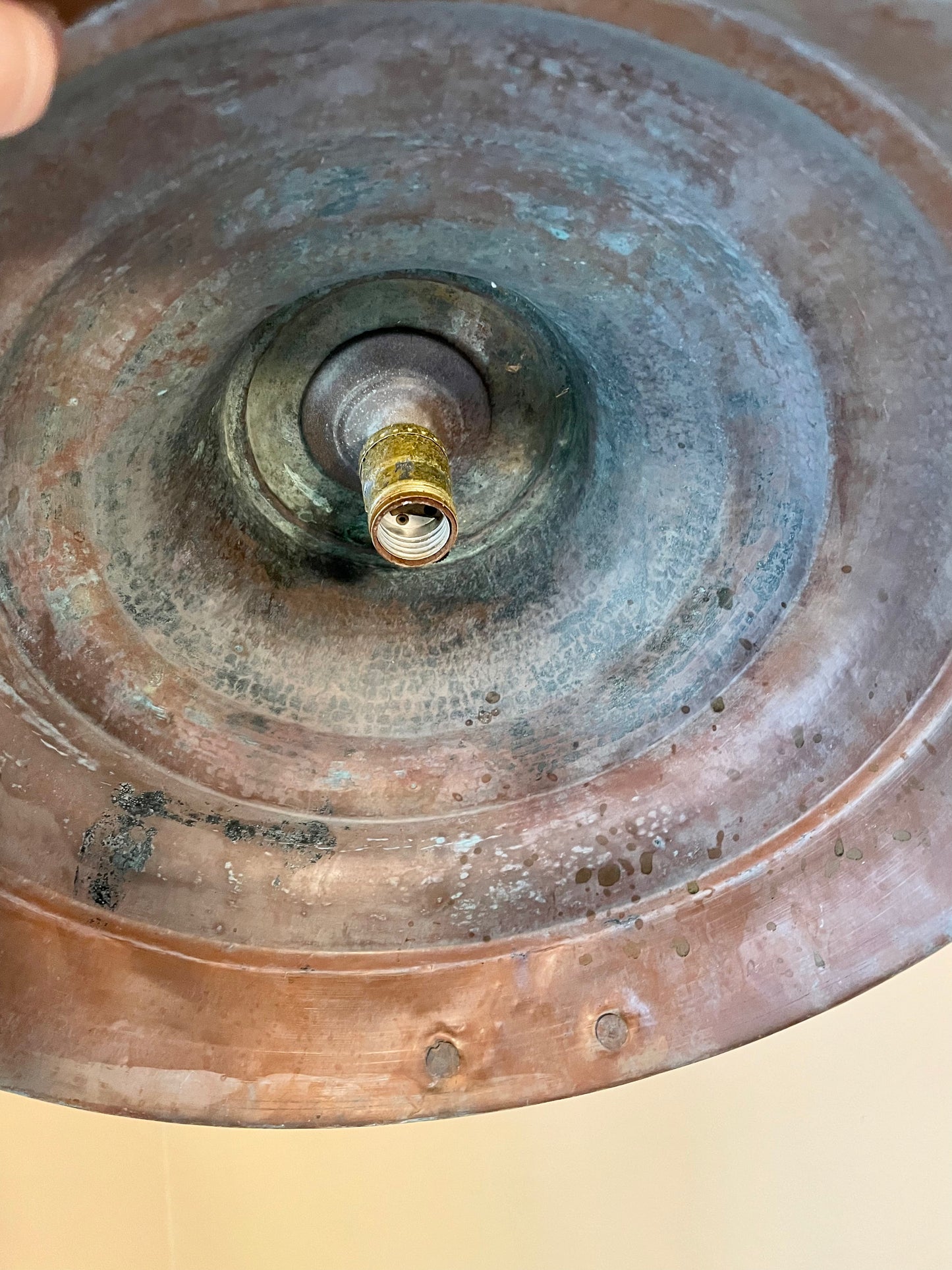 Industrial Copper Pendant