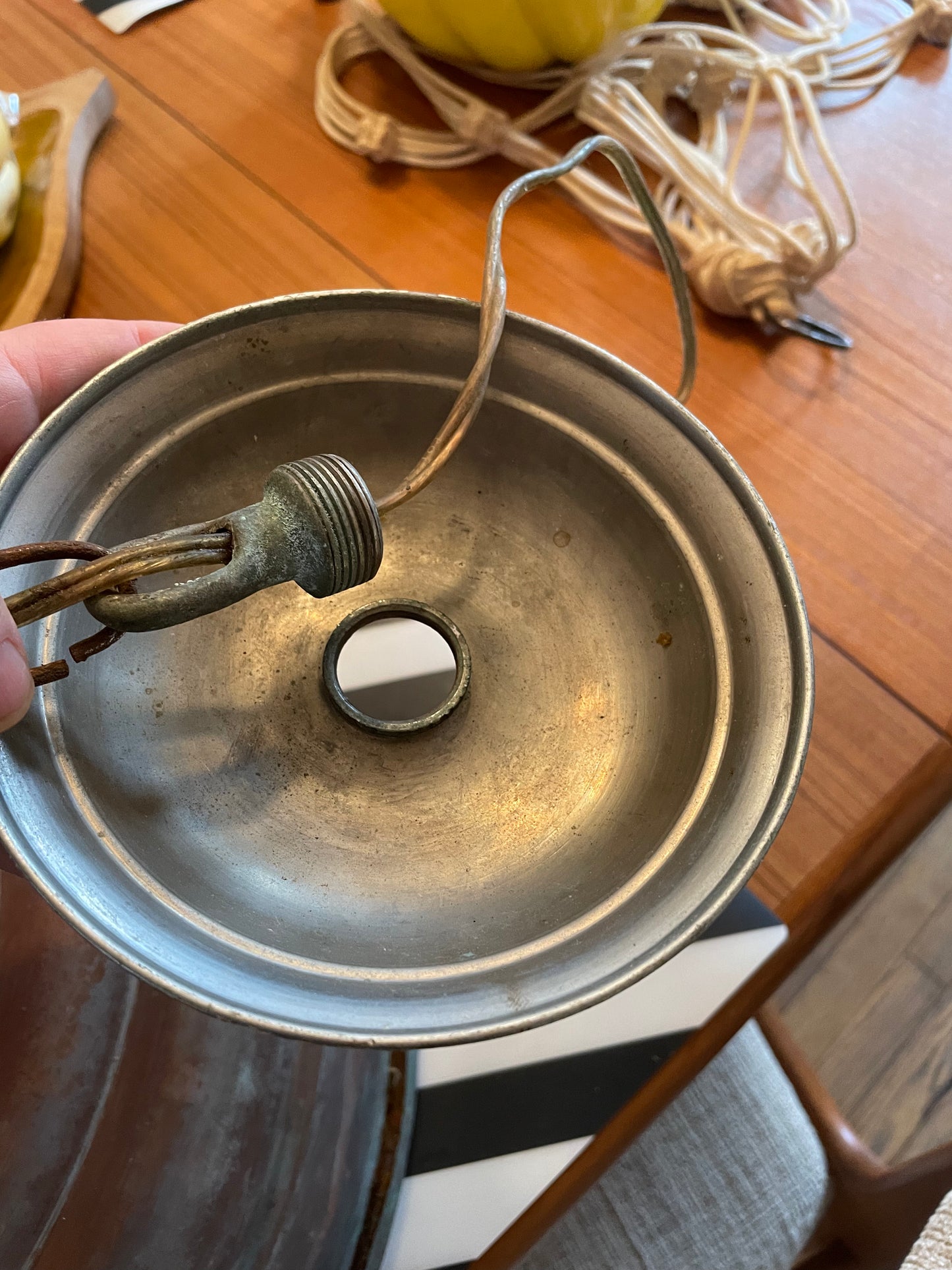 Industrial Copper Pendant