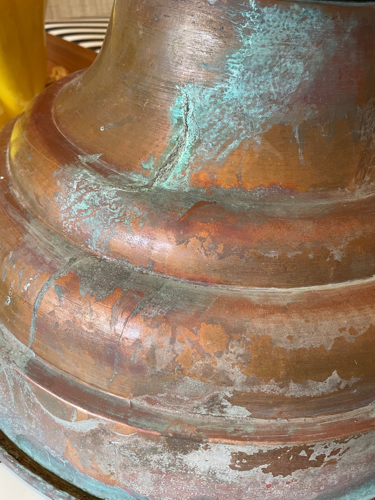Industrial Copper Pendant