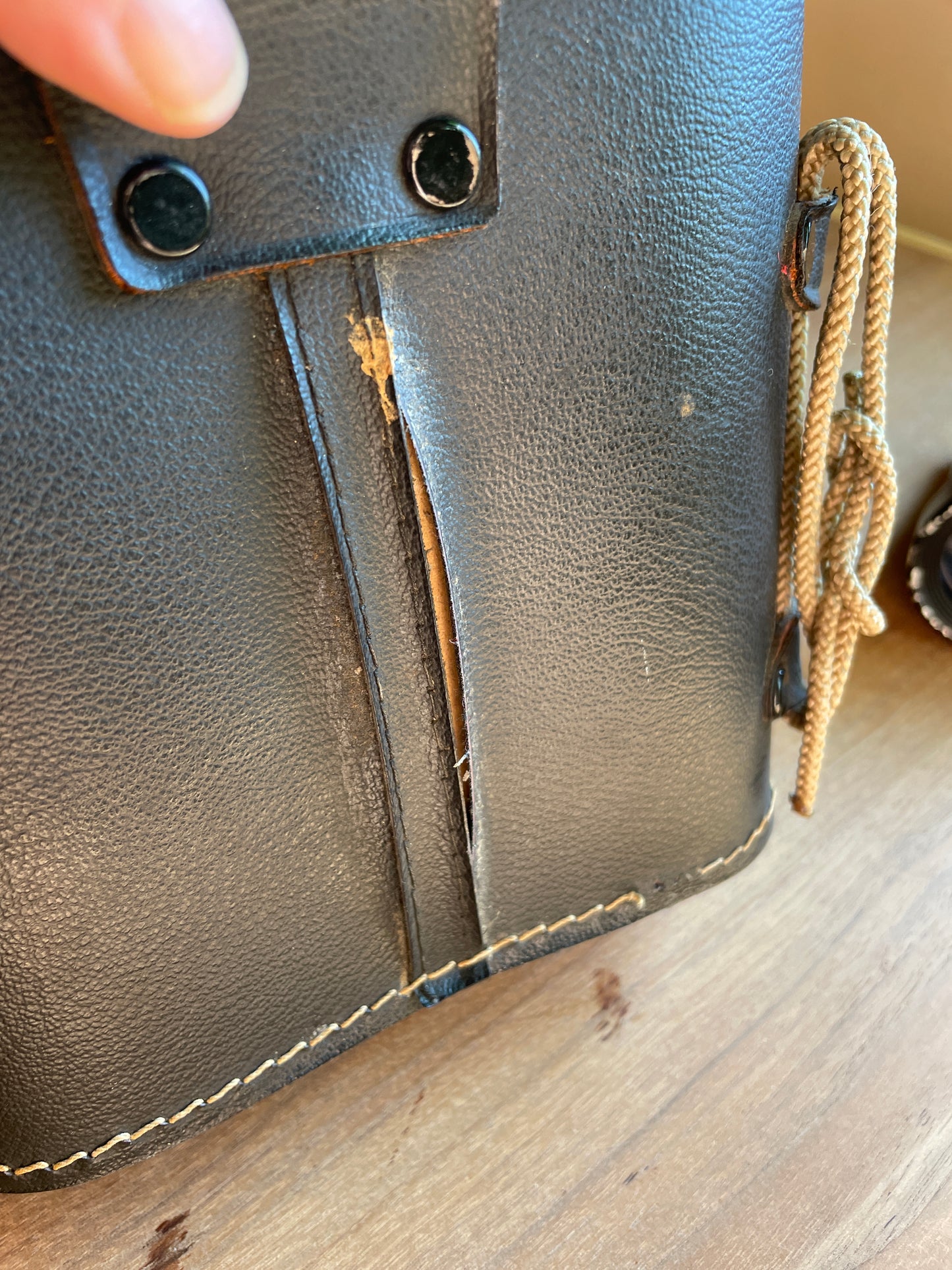 Crown Binoculars and Case