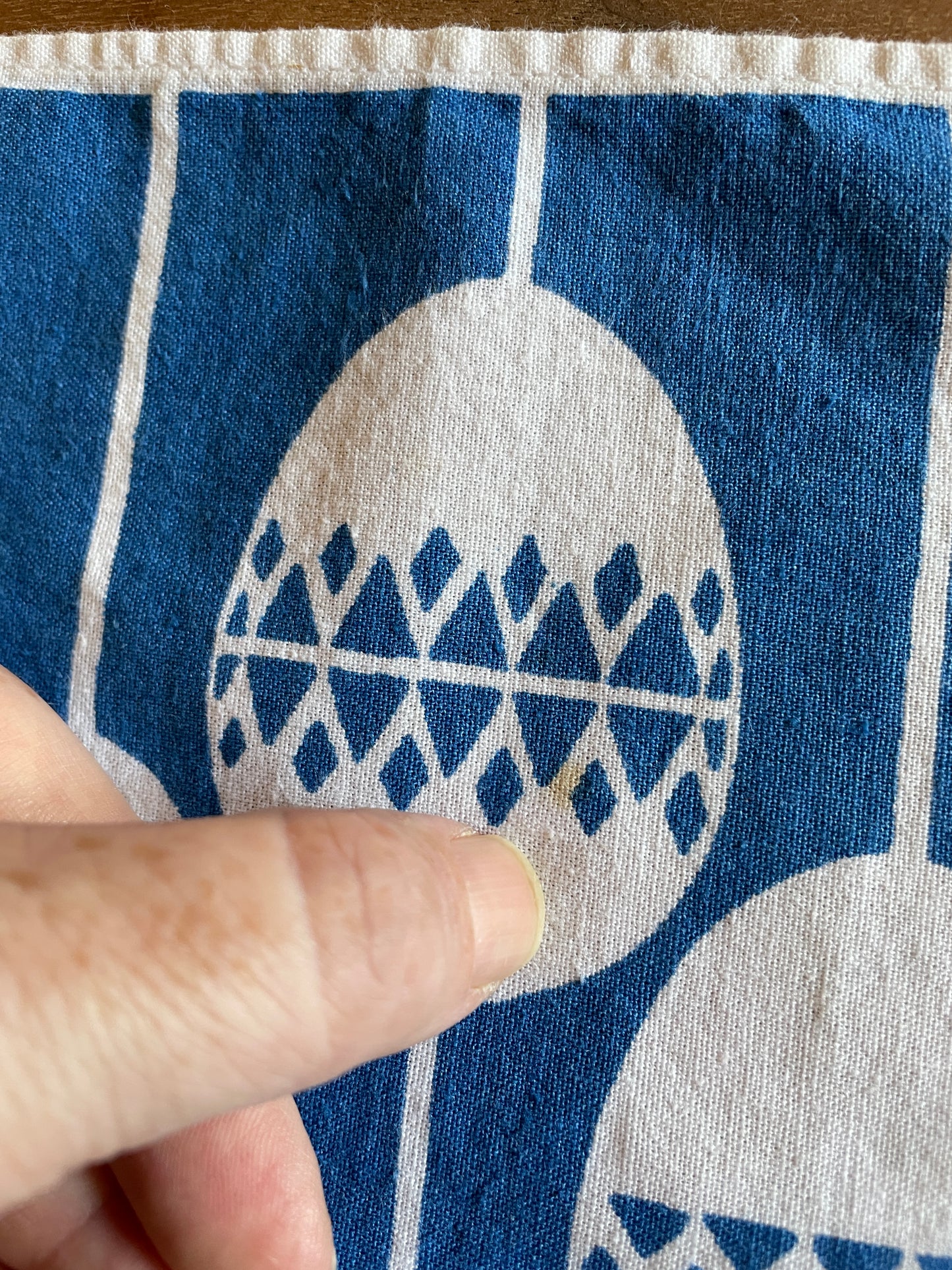 Blue Easter Tea Towel