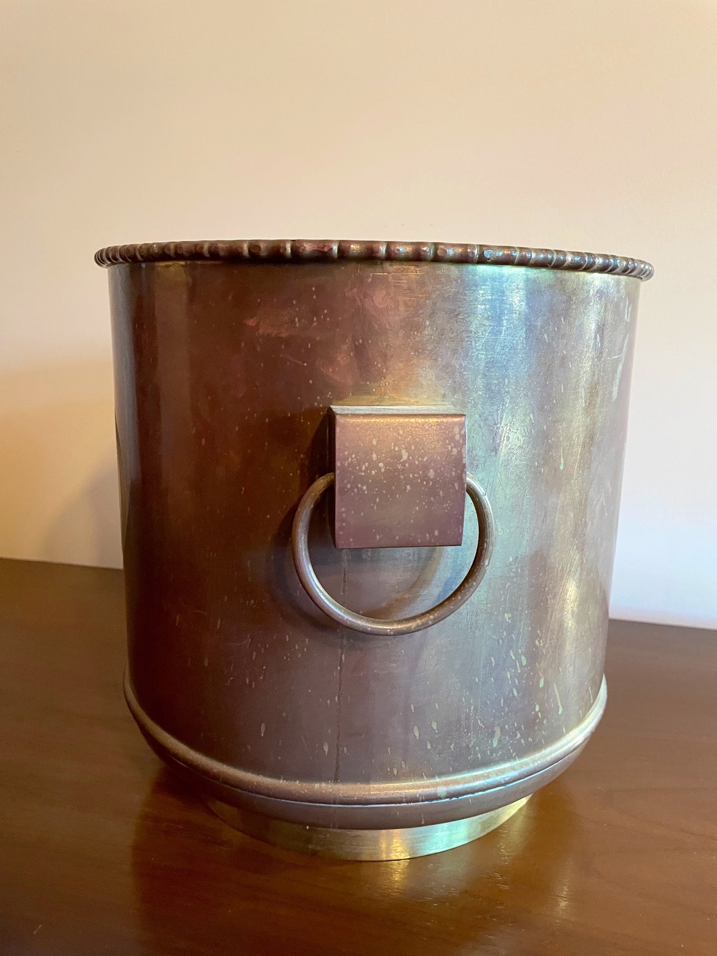 Large Brass Jardiniere