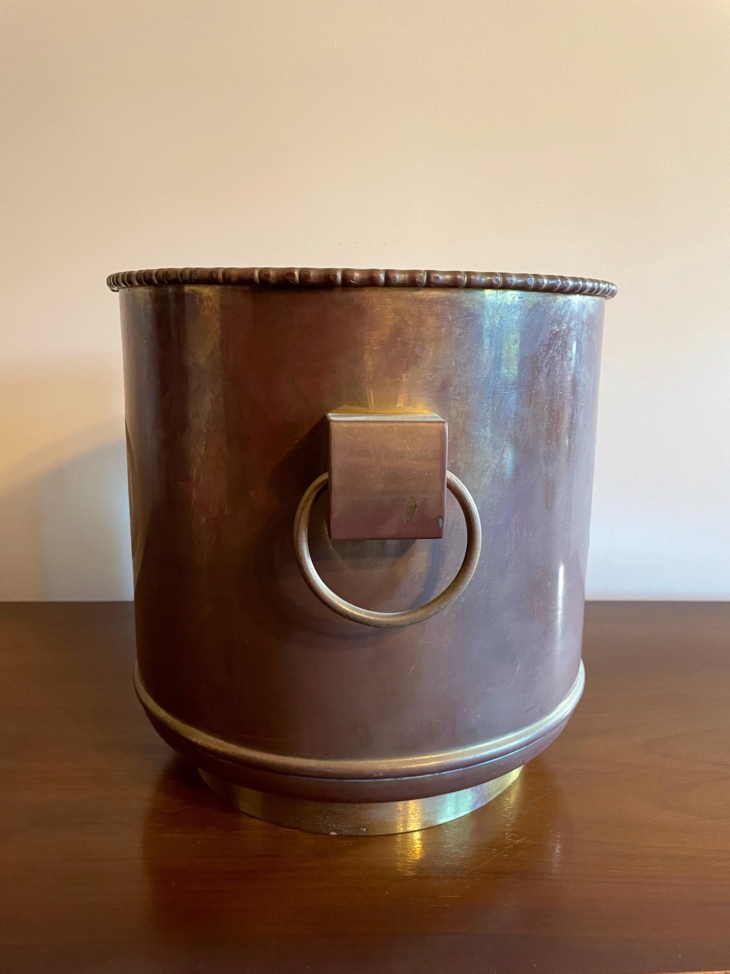 Large Brass Jardiniere