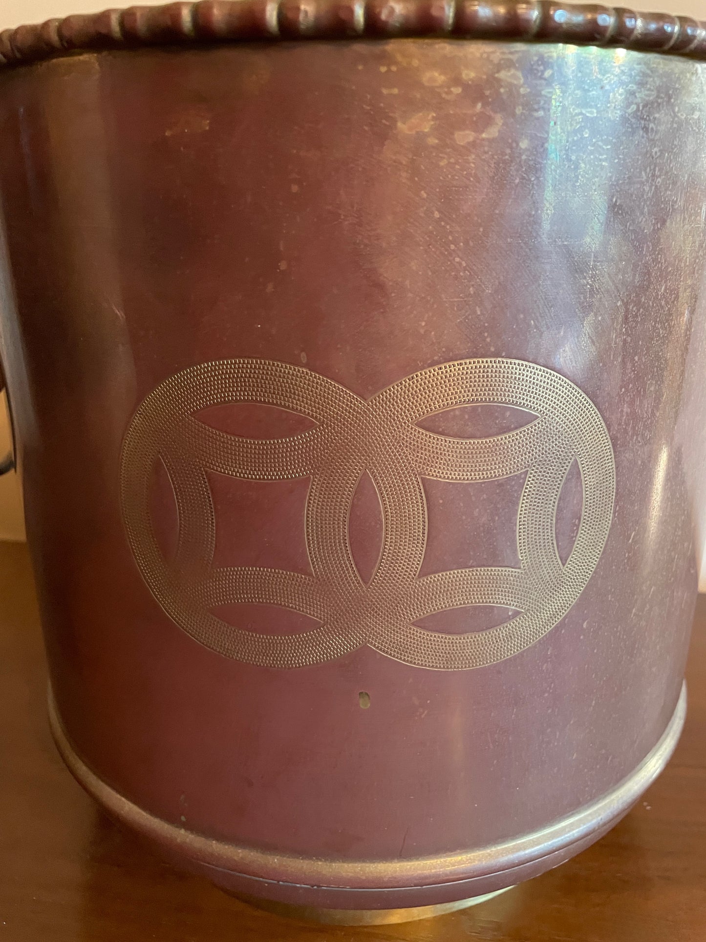 Large Brass Jardiniere