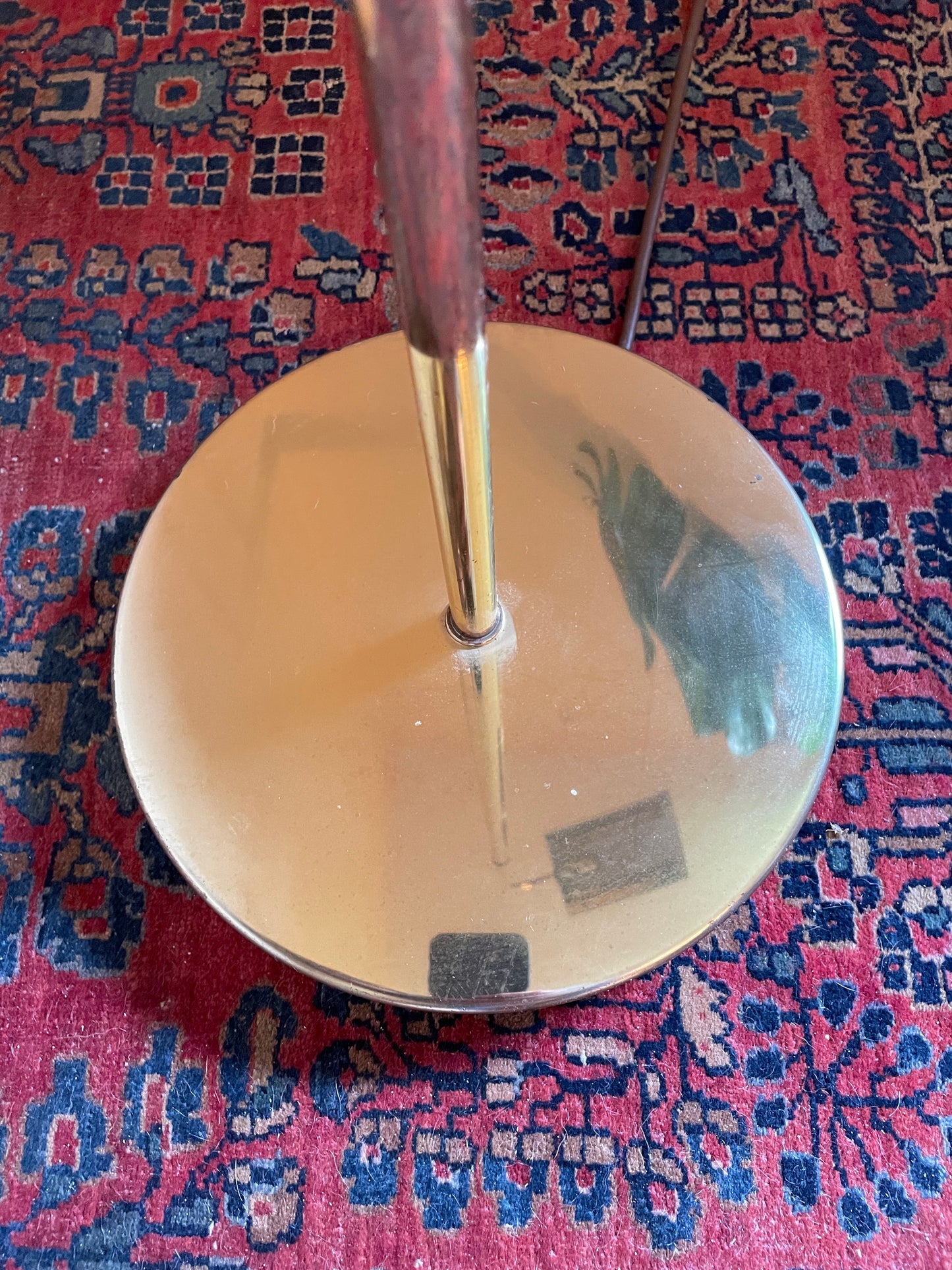 Adjustable Brass Reading Lamp