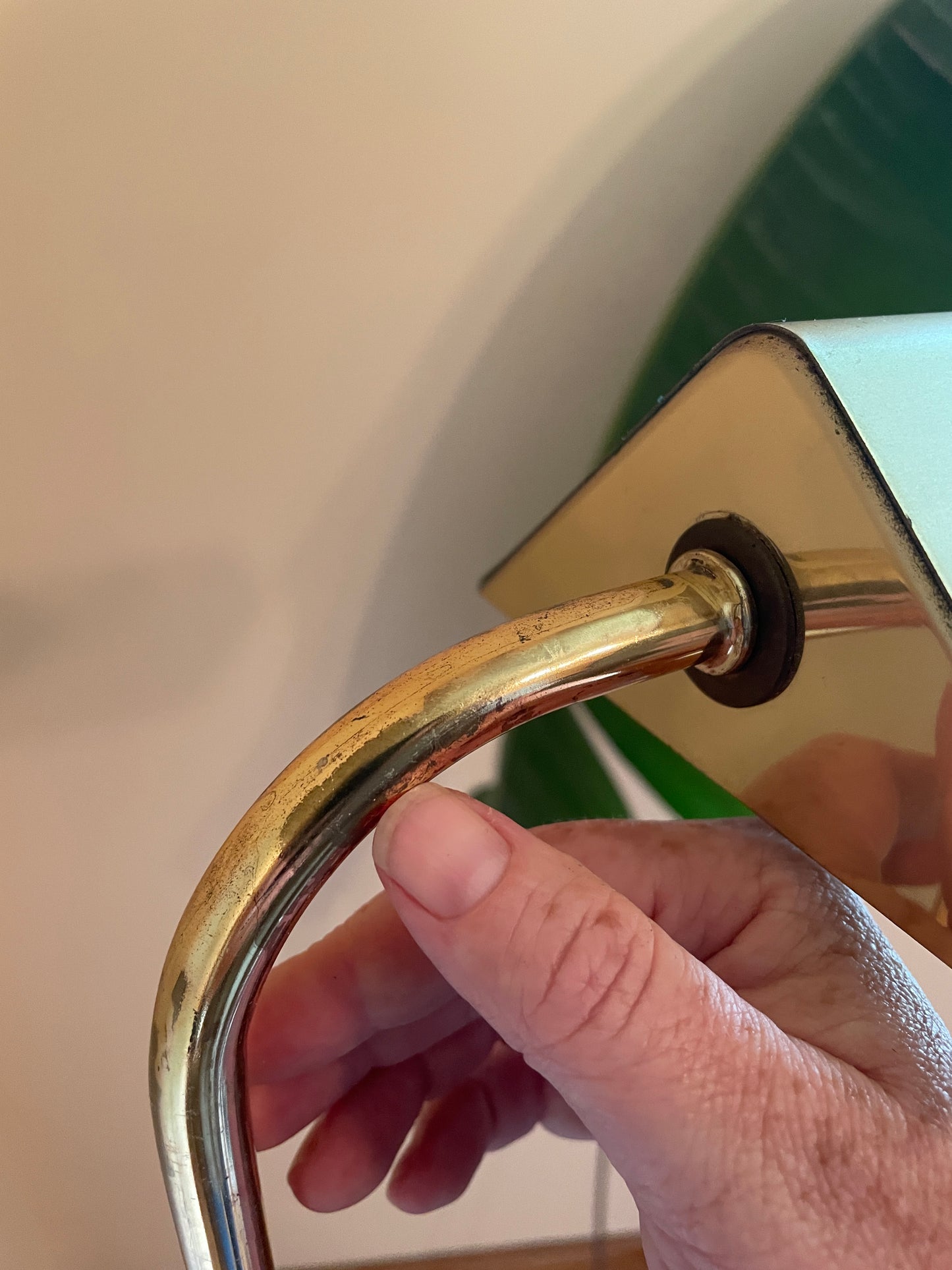 Adjustable Brass Reading Lamp