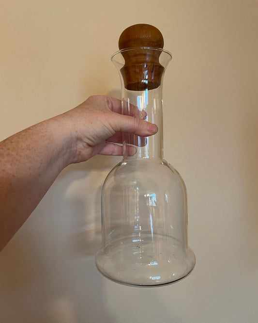 Dansk Carafe with Teak Stopper