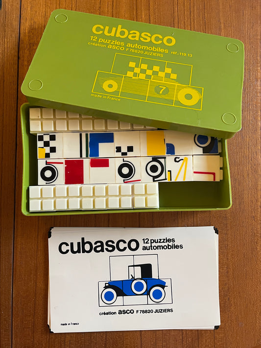 French Automobile Cubasco Puzzles