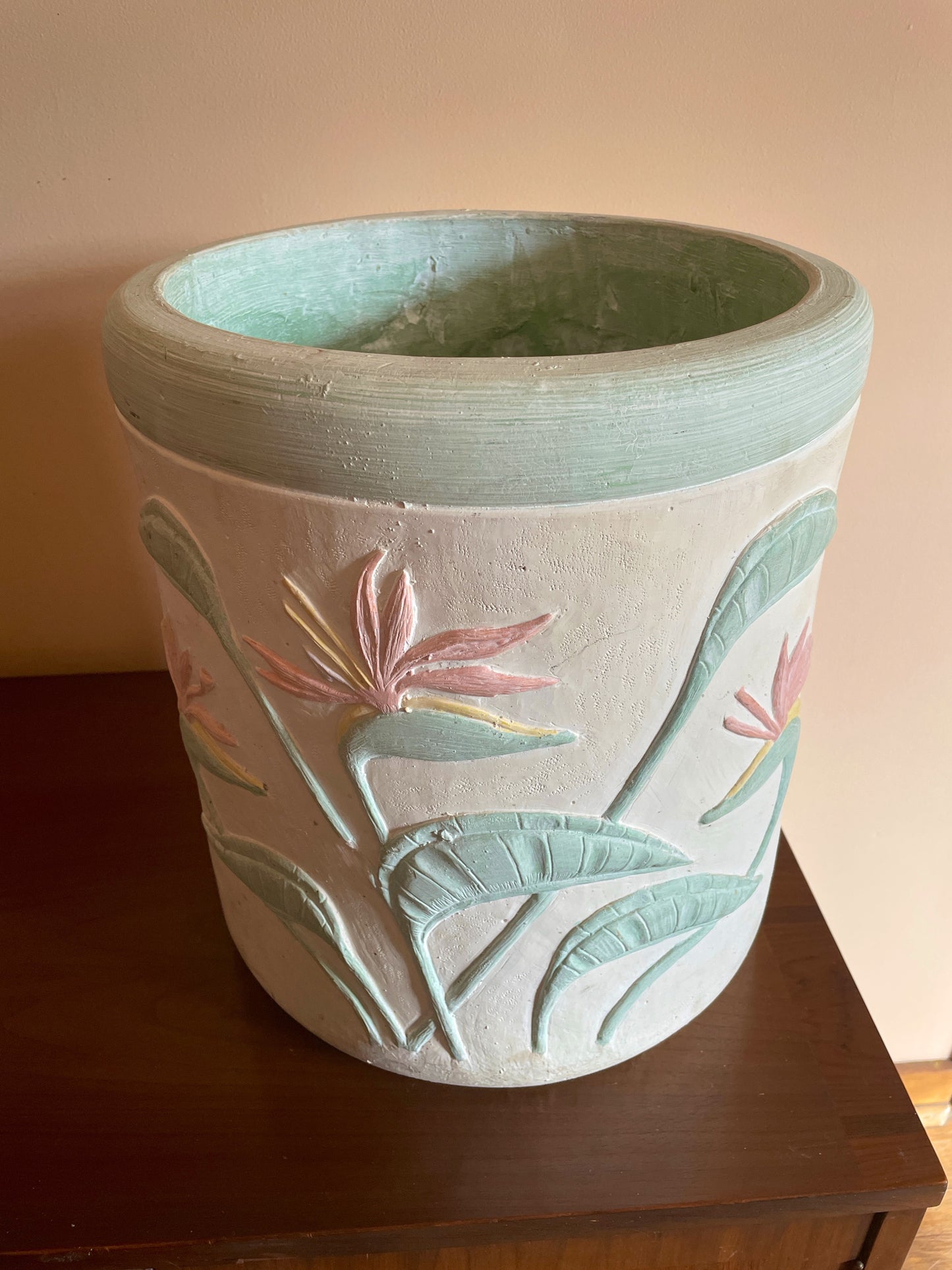 Bird of Paradise Decorative Planter