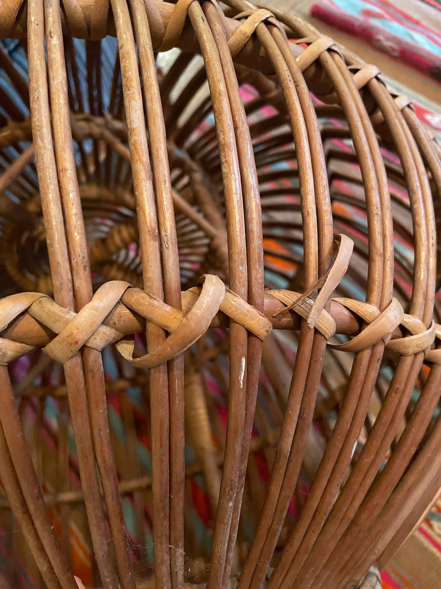 Franco Albini Rattan Ottoman