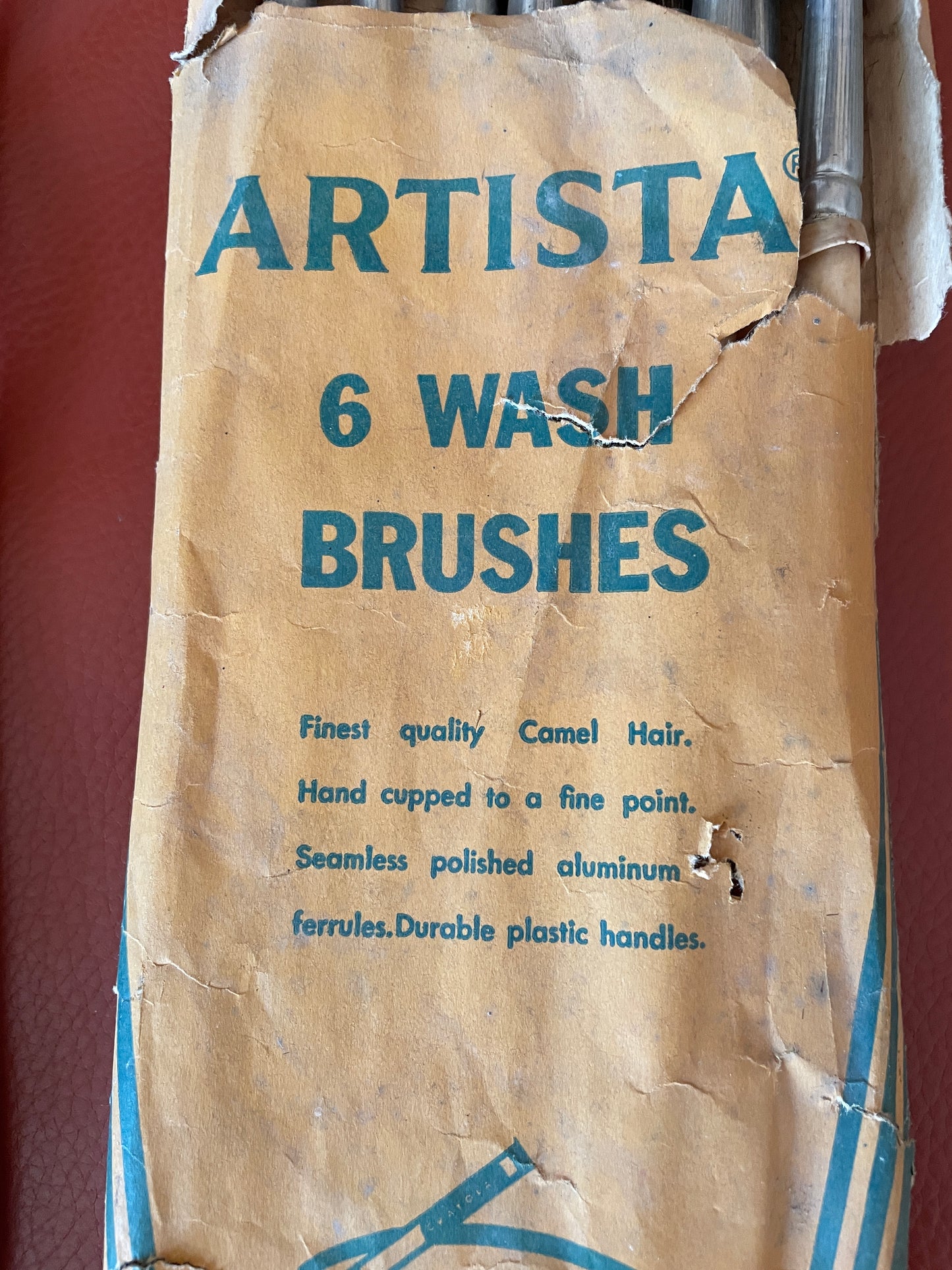 Collection of Vintage Paint Brushes