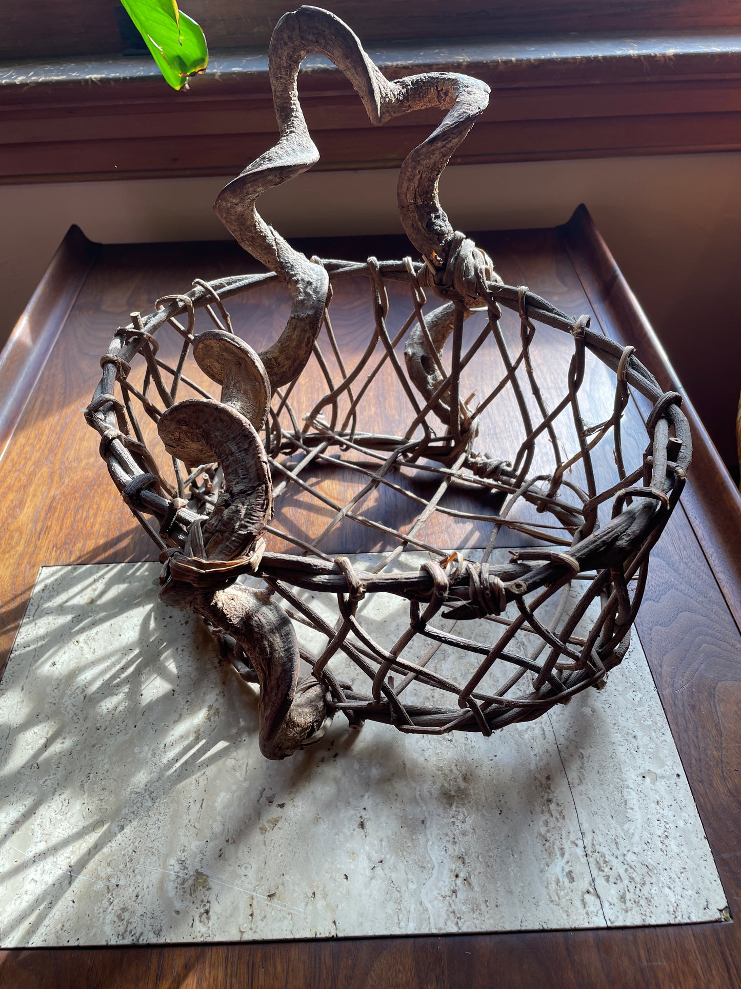 Vine Basket with Handle