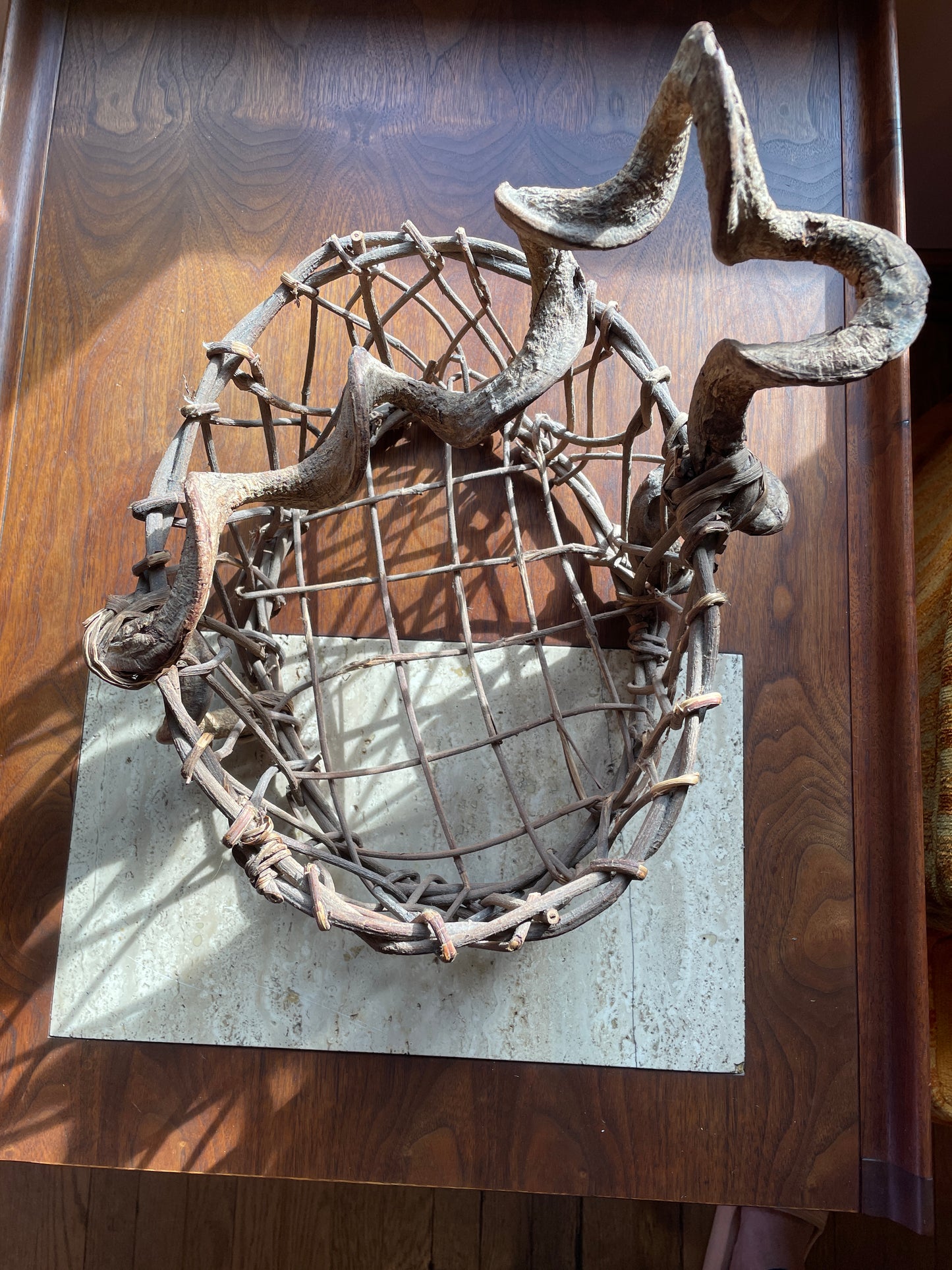 Vine Basket with Handle