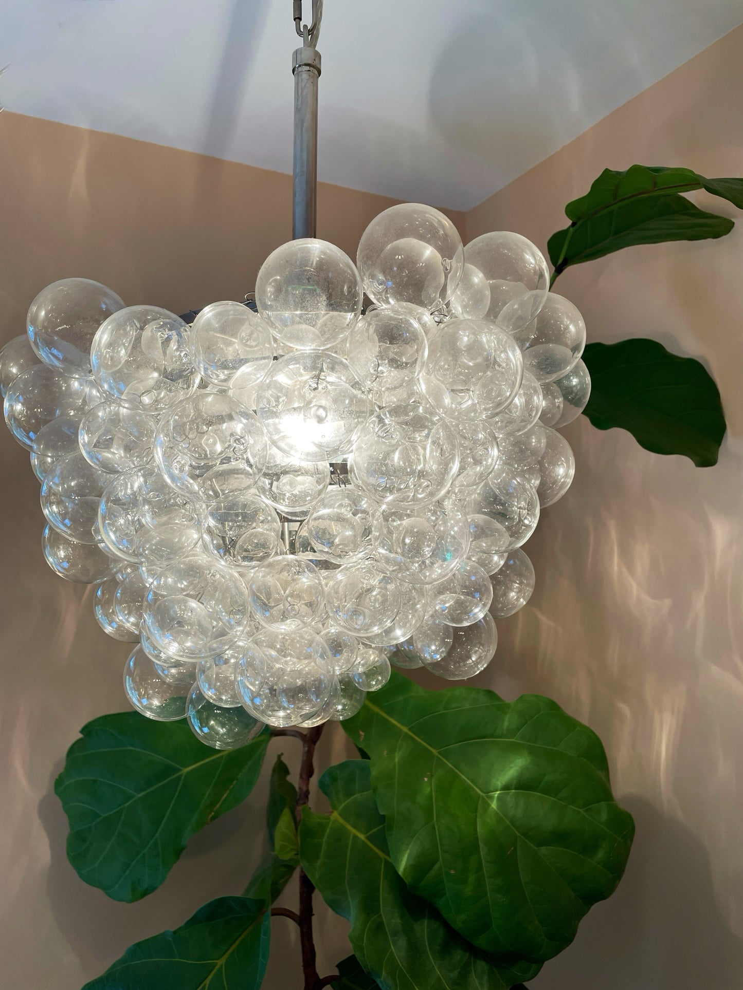 Glass Bubble Chandelier