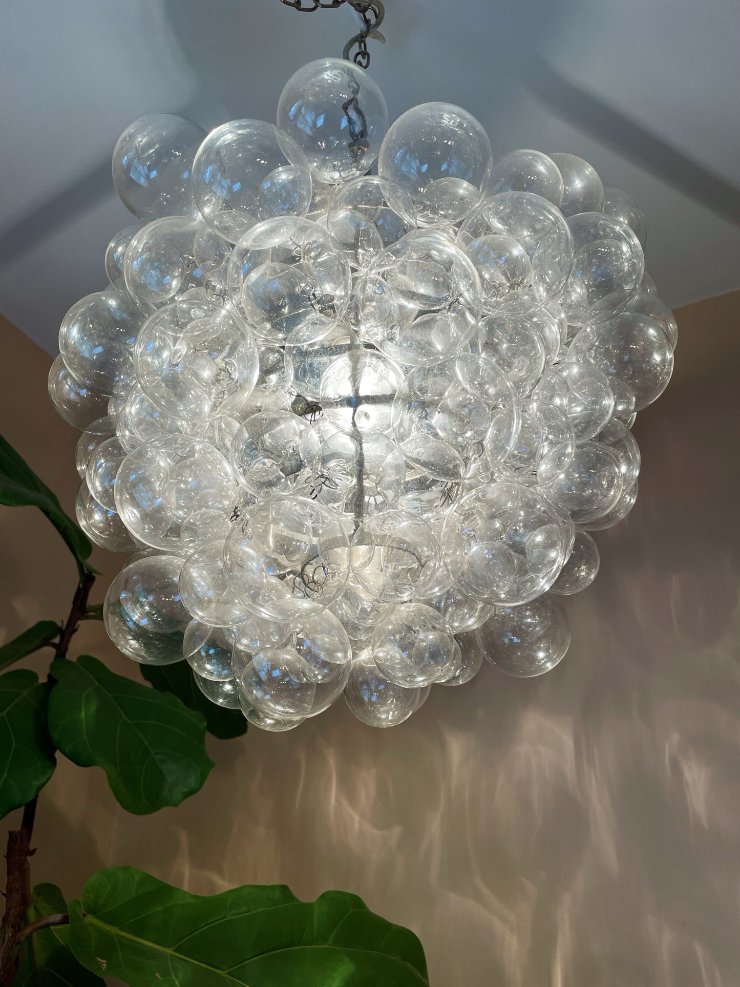 Glass Bubble Chandelier