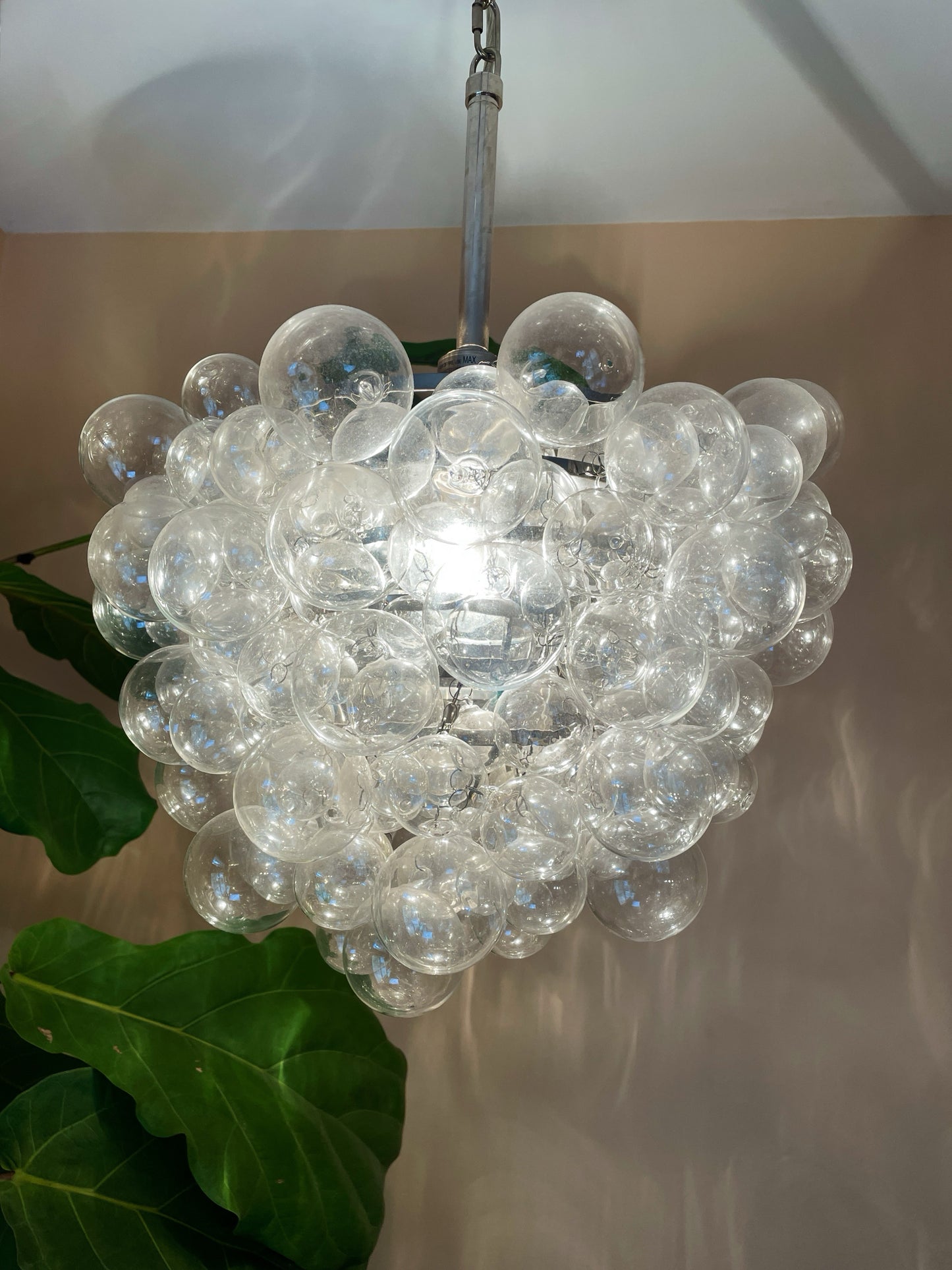 Glass Bubble Chandelier