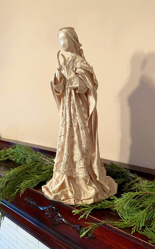 60's Virgin Mary Figurine