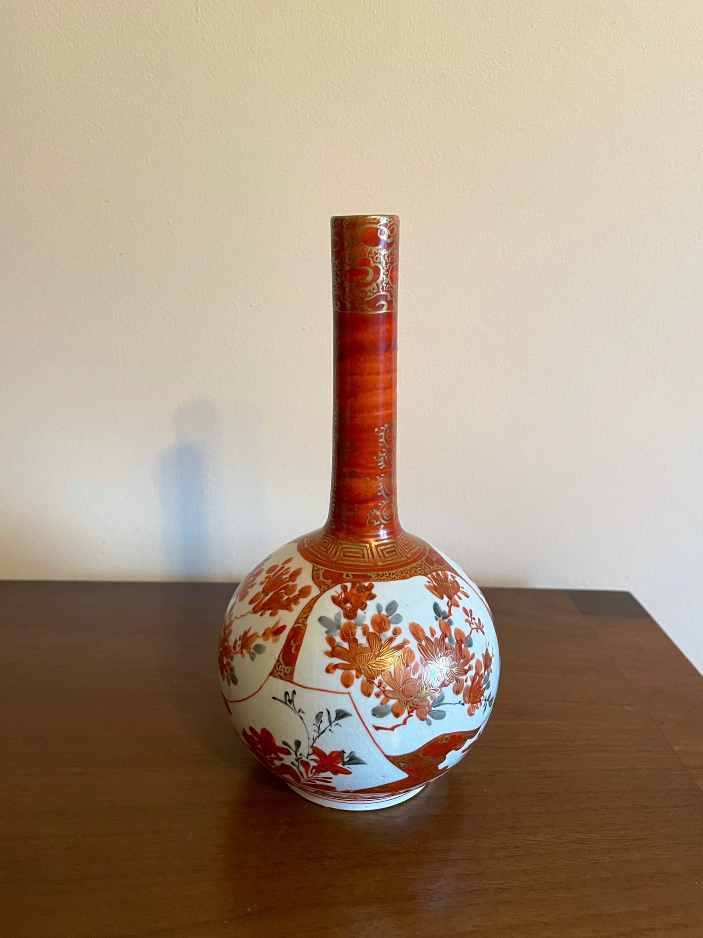 Antique Japanese Kutani Vase