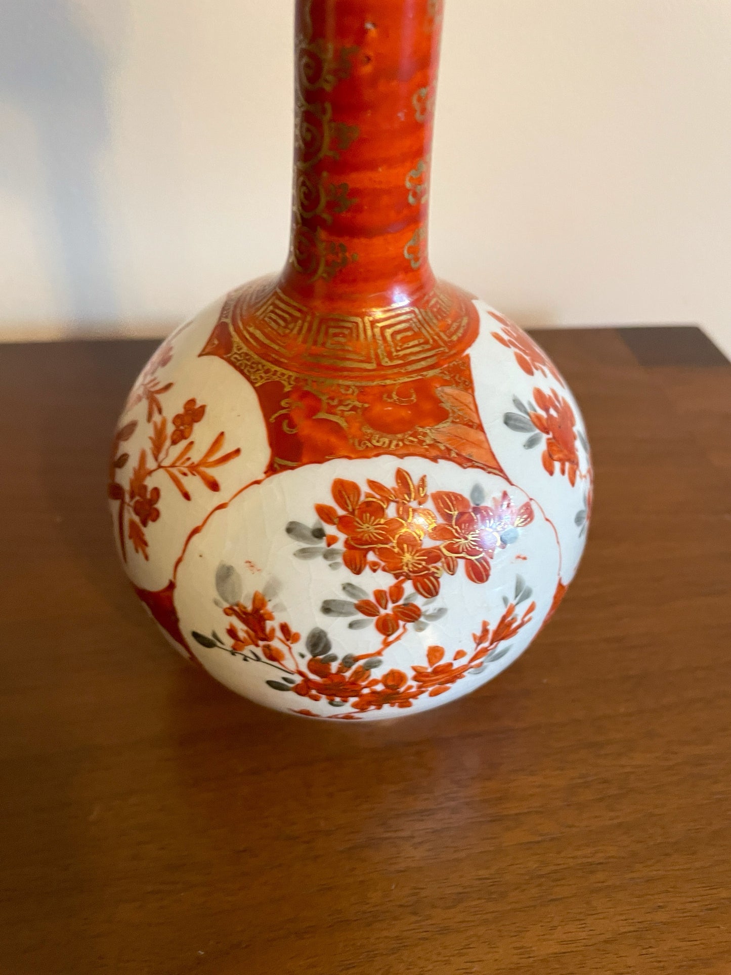 Antique Japanese Kutani Vase