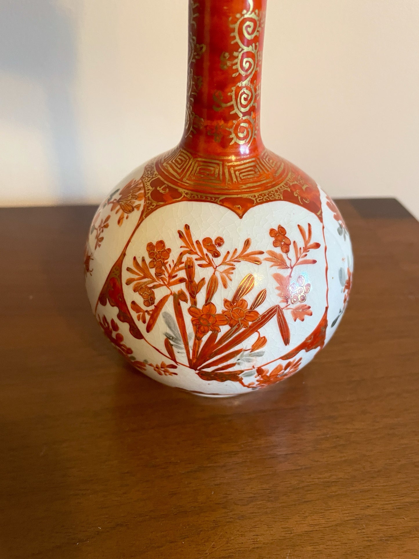 Antique Japanese Kutani Vase