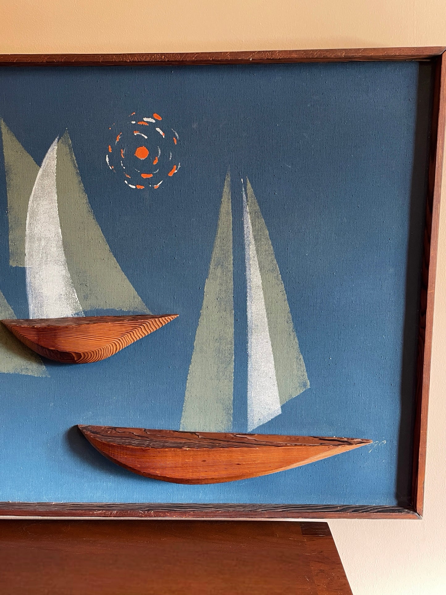 Witco Sailboat Painting