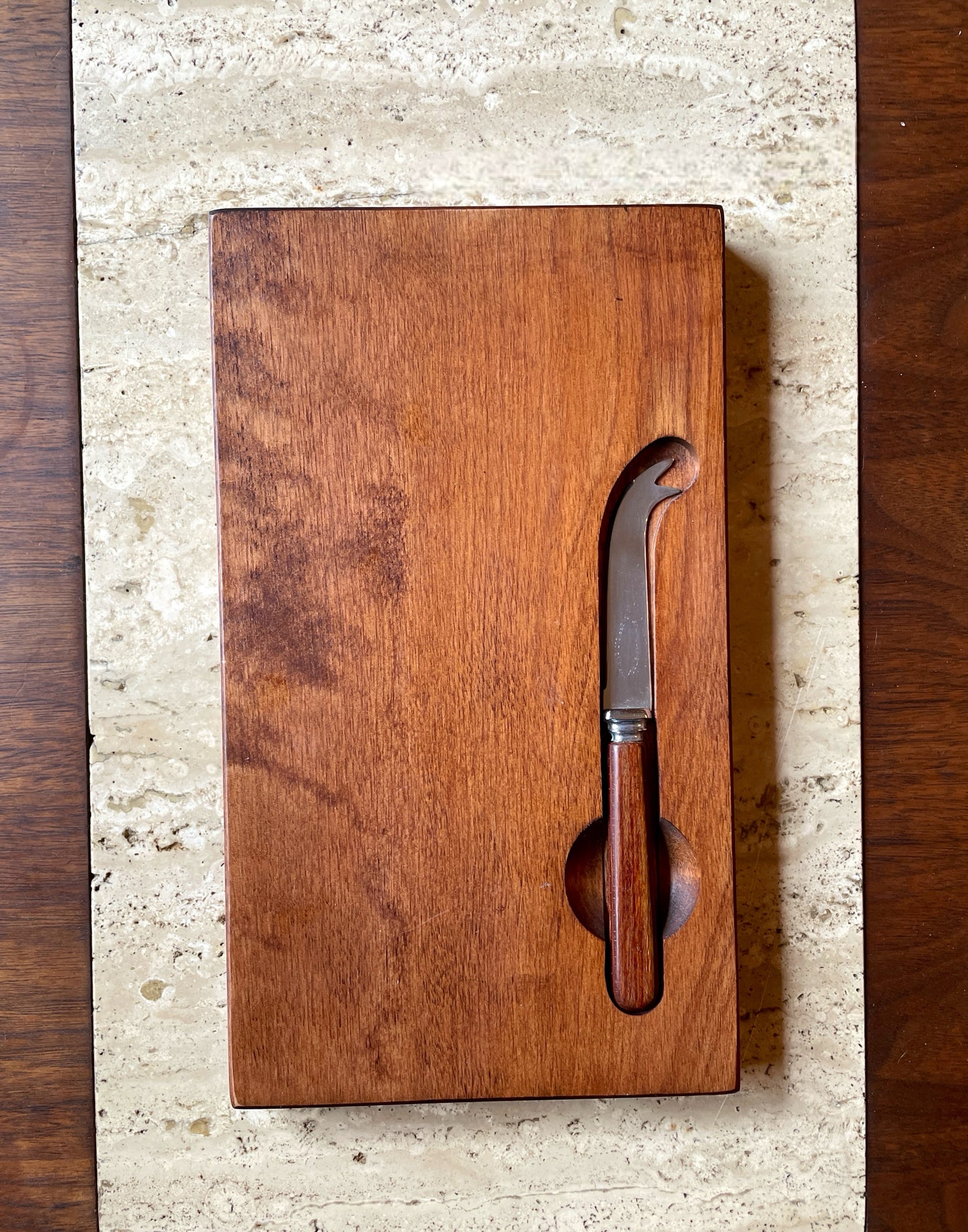 Baribocraft Cheese Board & Knife