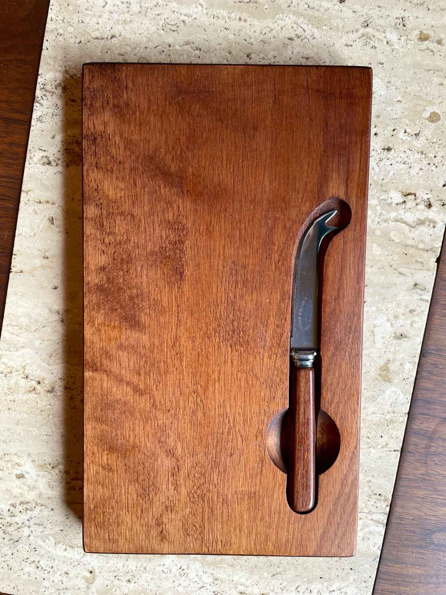 Baribocraft Cheese Board & Knife