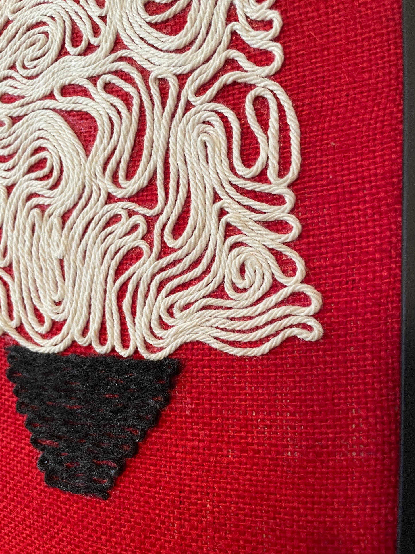 Handmade Yarn Art Christmas Tree