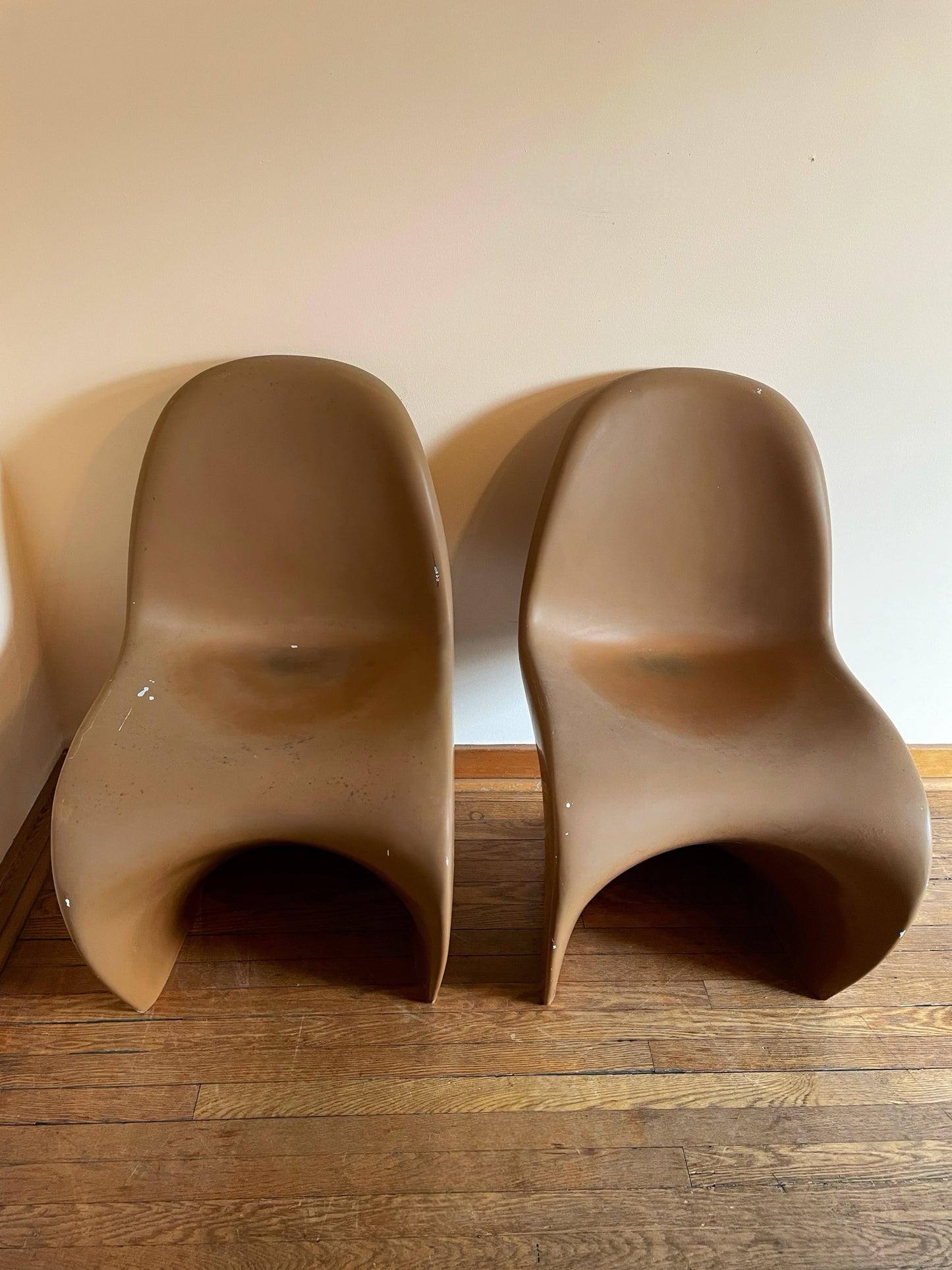 Three Panton Chairs