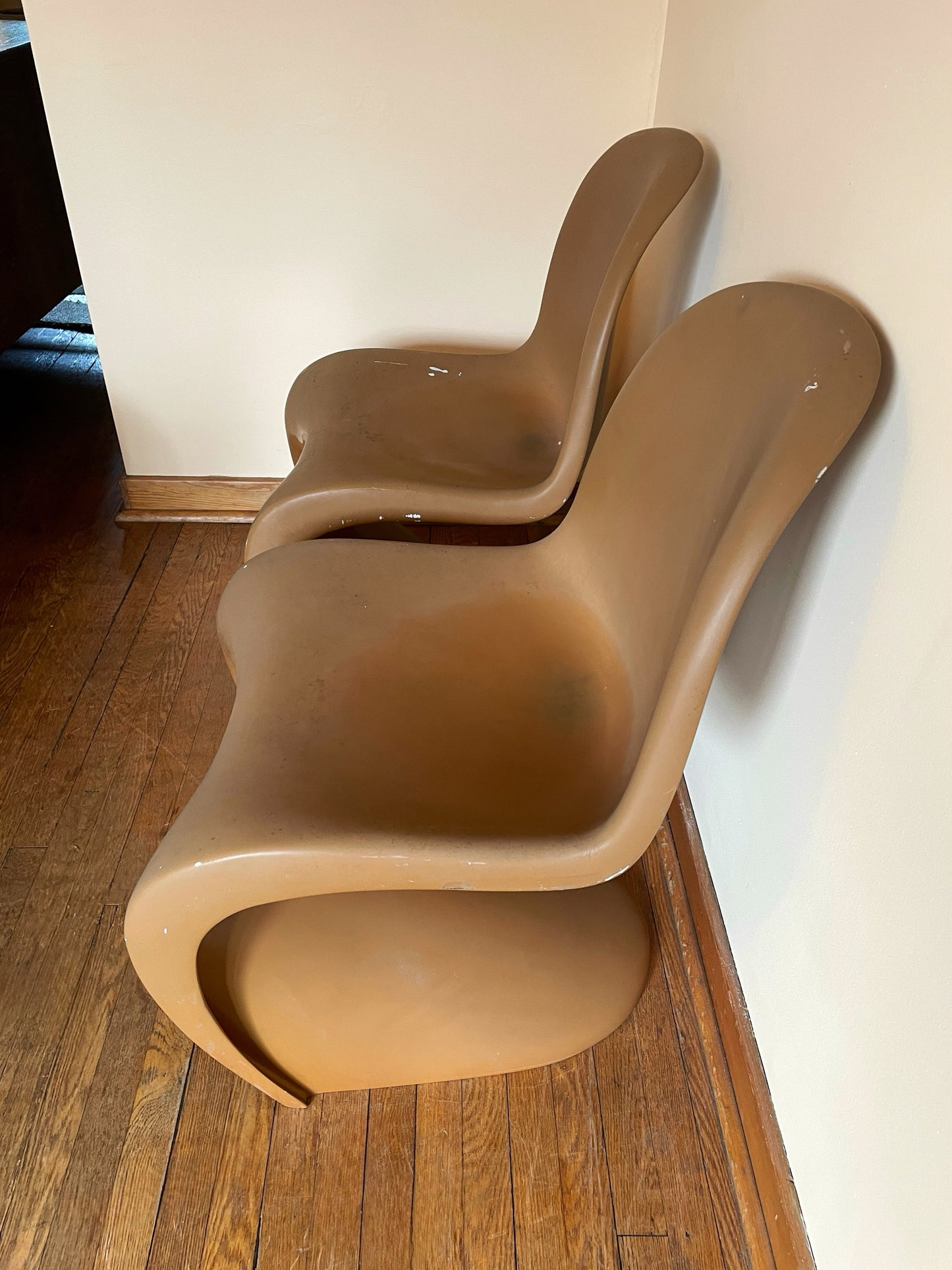 Three Panton Chairs