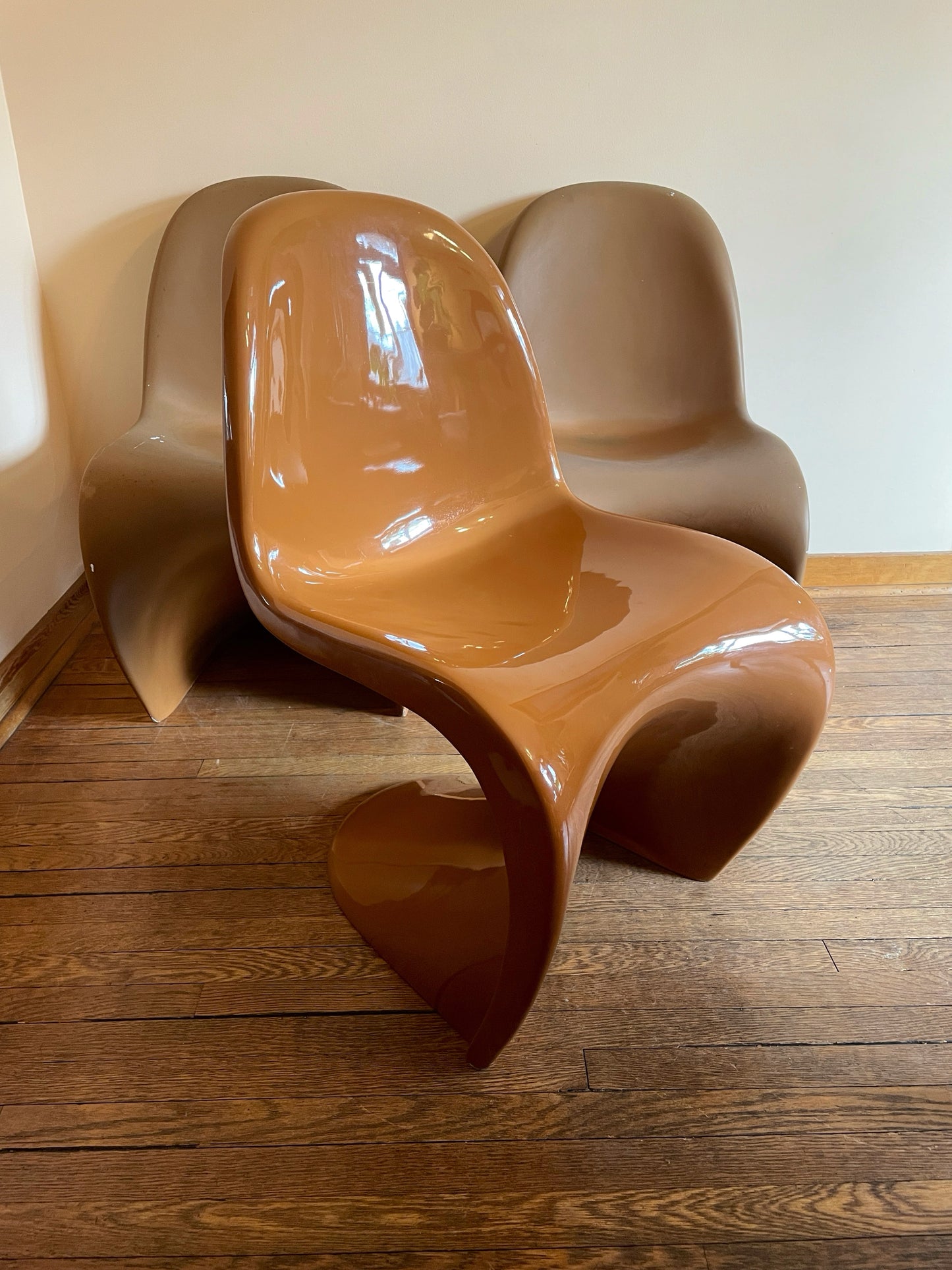 Three Panton Chairs